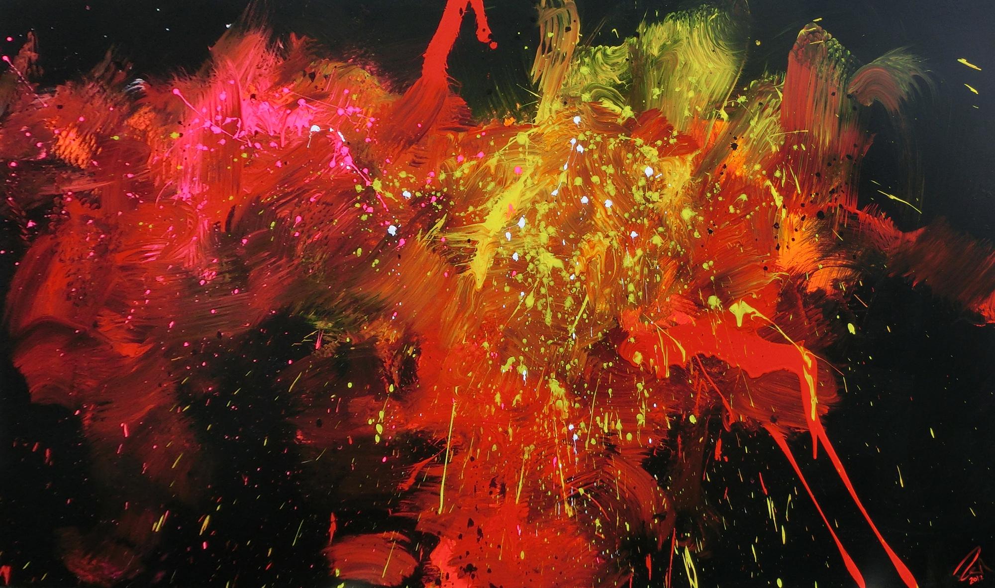 Abstract original No. 1011 by Alex Zerr