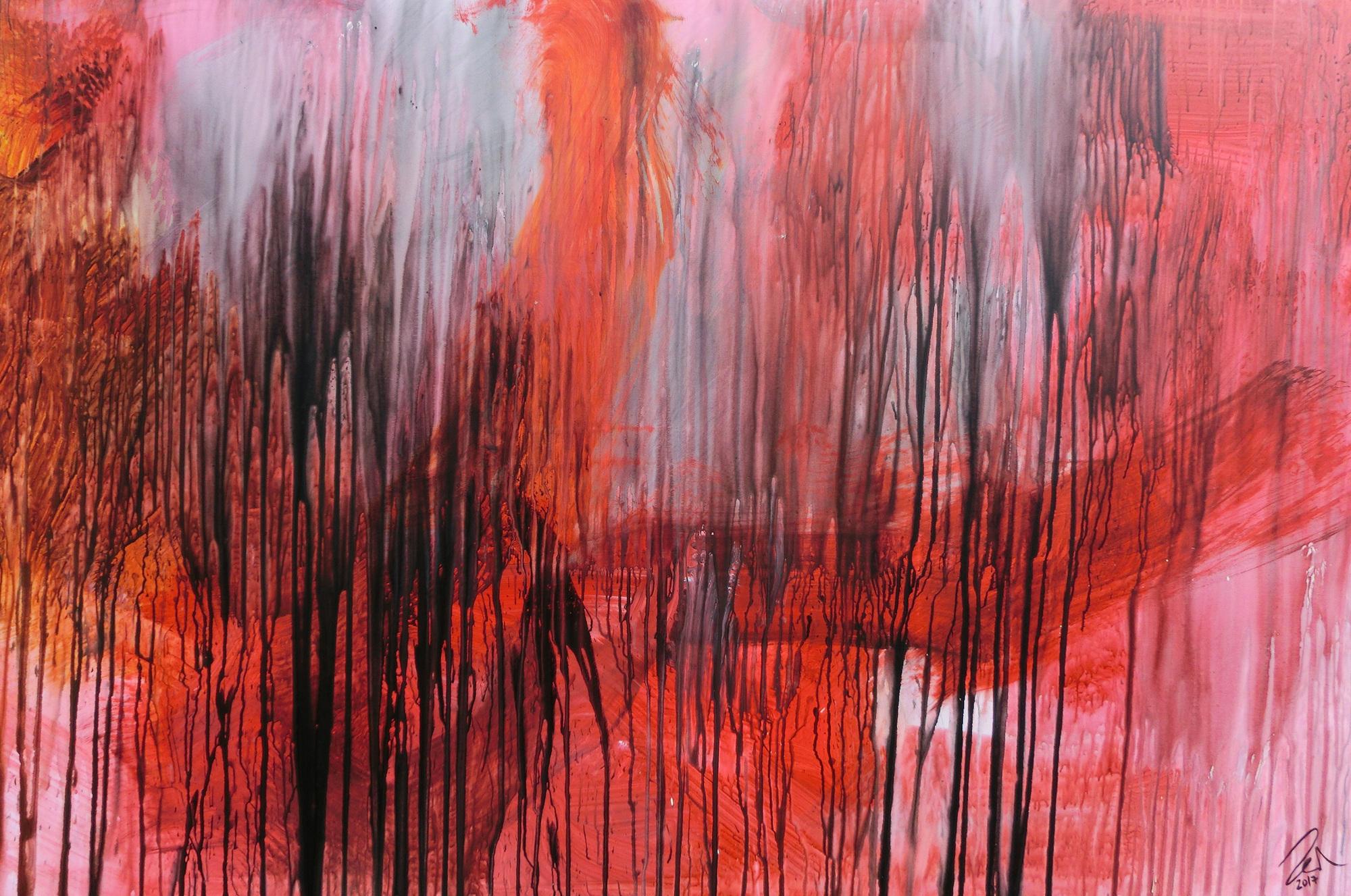 Abstraktes Original Nr. 1012 von Alex Zerr
