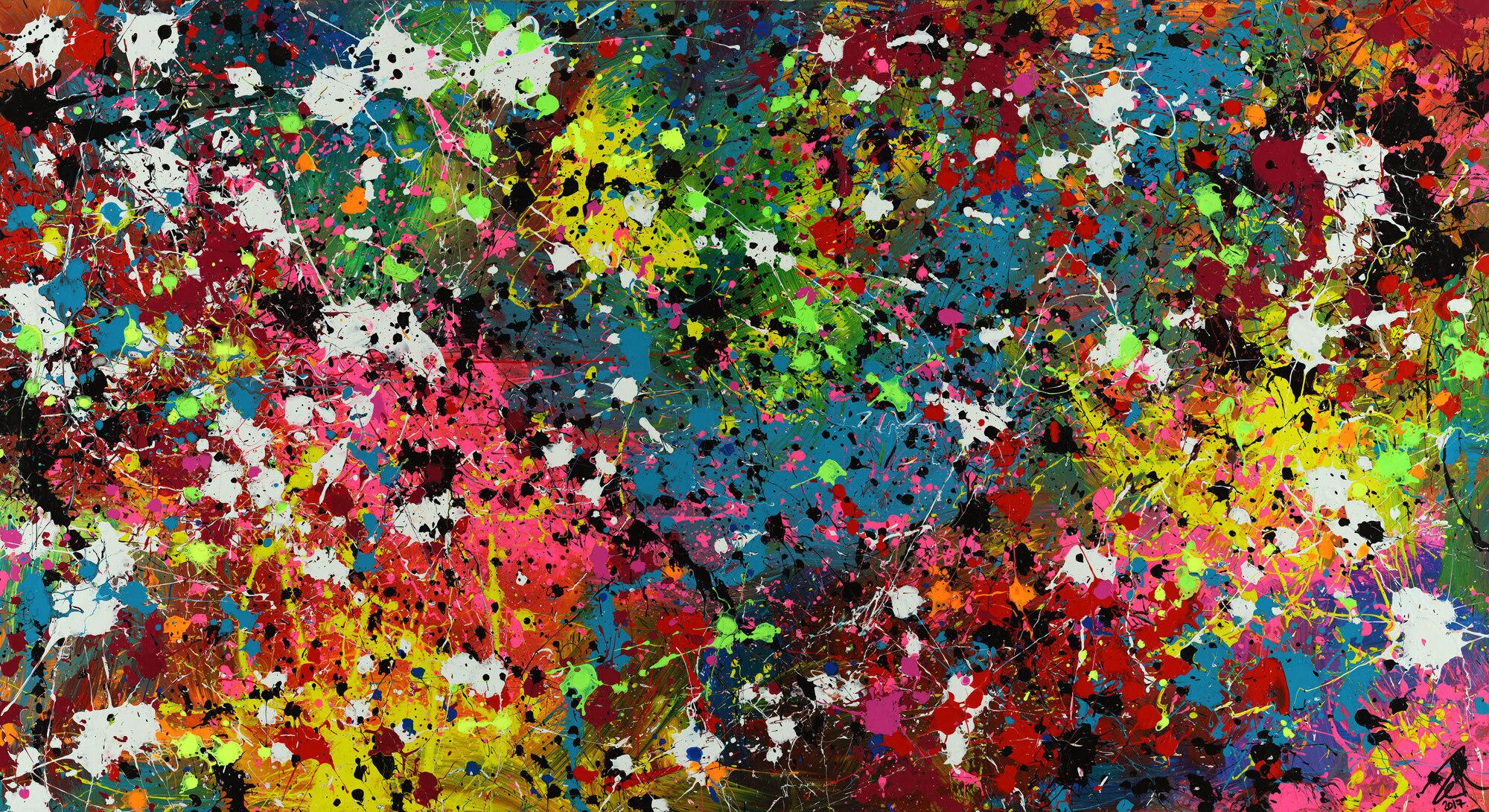 Abstract original No. 1017 by Alex Zerr