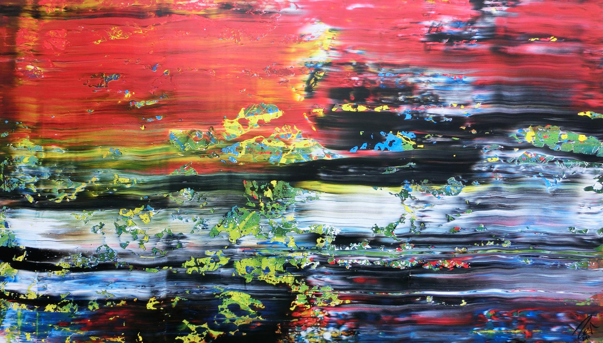 Abstract original No. 1026 by Alex Zerr
