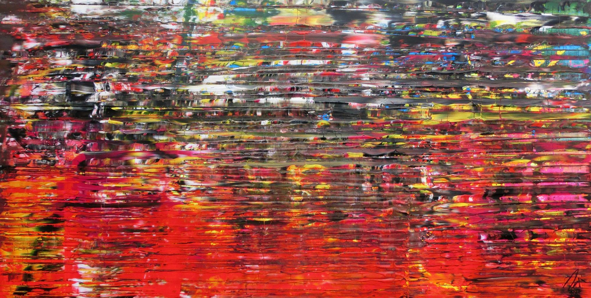 Abstract original No. 1029 by Alex Zerr