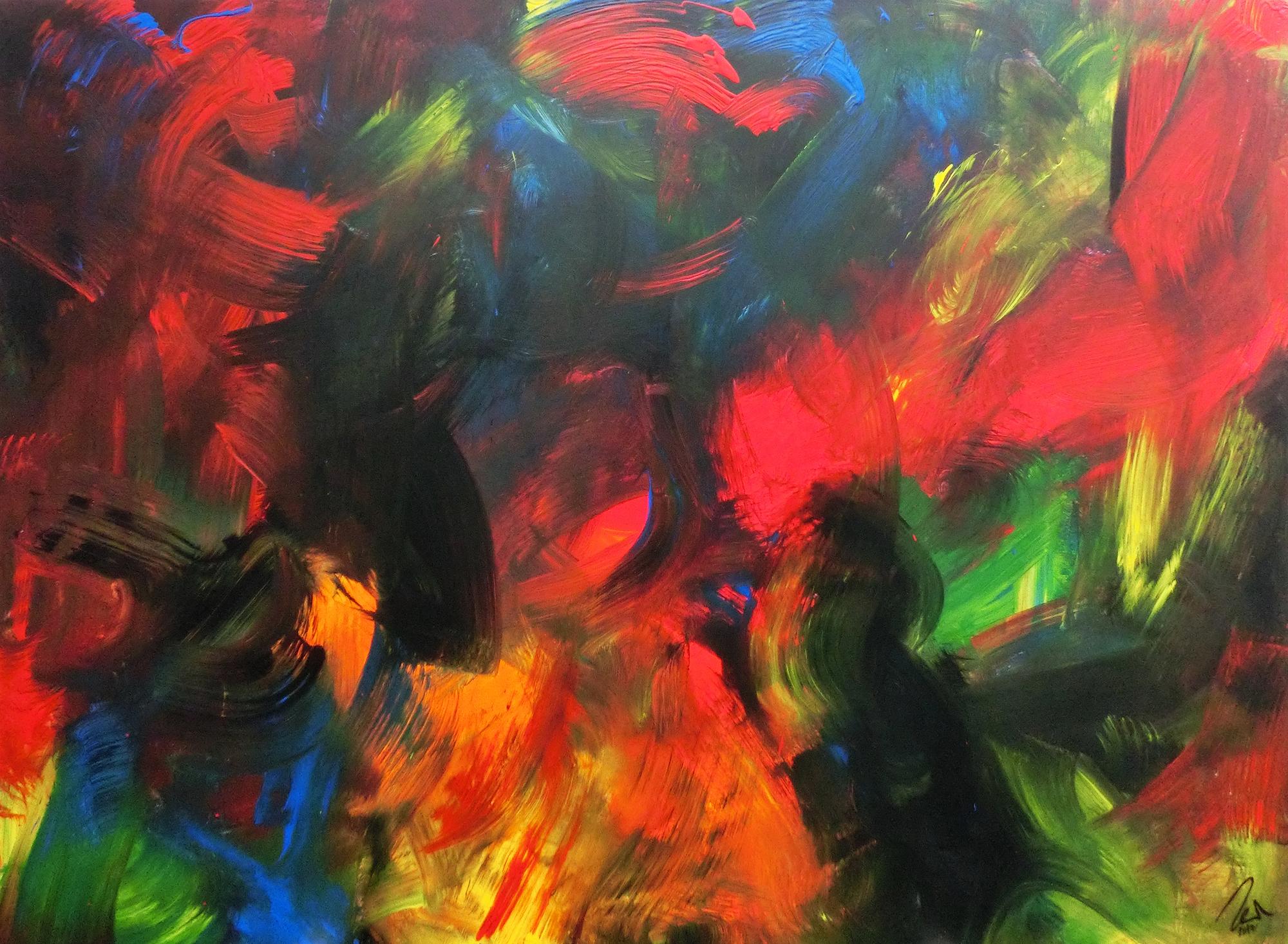 Abstract original No. 1031 by Alex Zerr