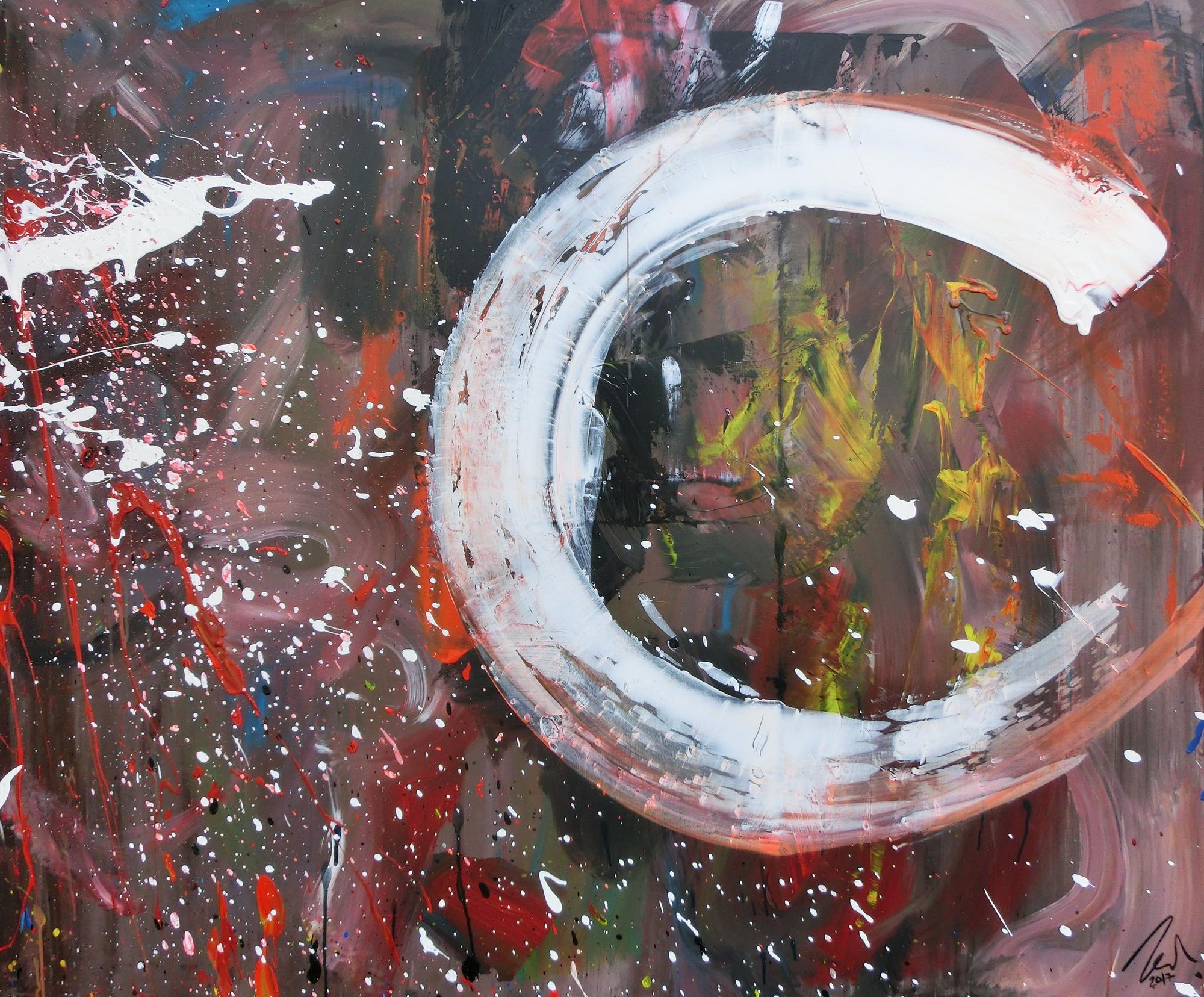 Abstract original No. 1040 by Alex Zerr
