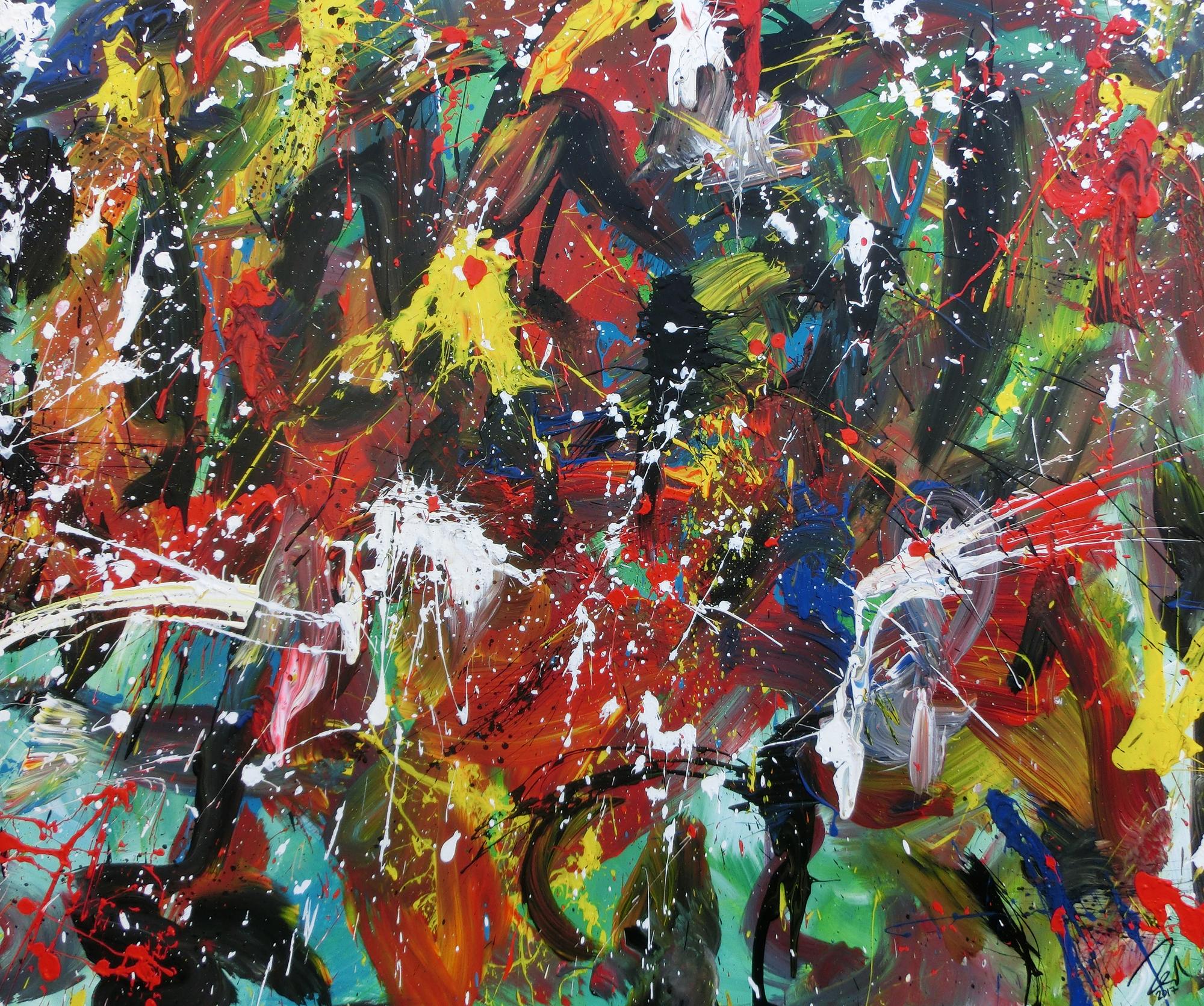Abstract original No. 1044 by Alex Zerr