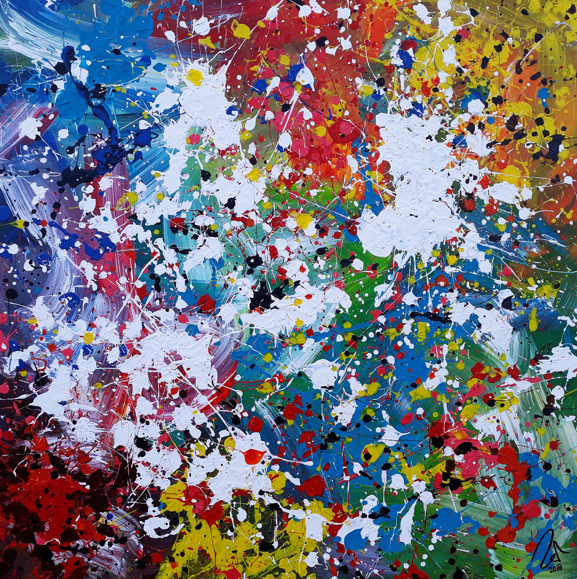 Abstract original No. 1162 by Alex Zerr