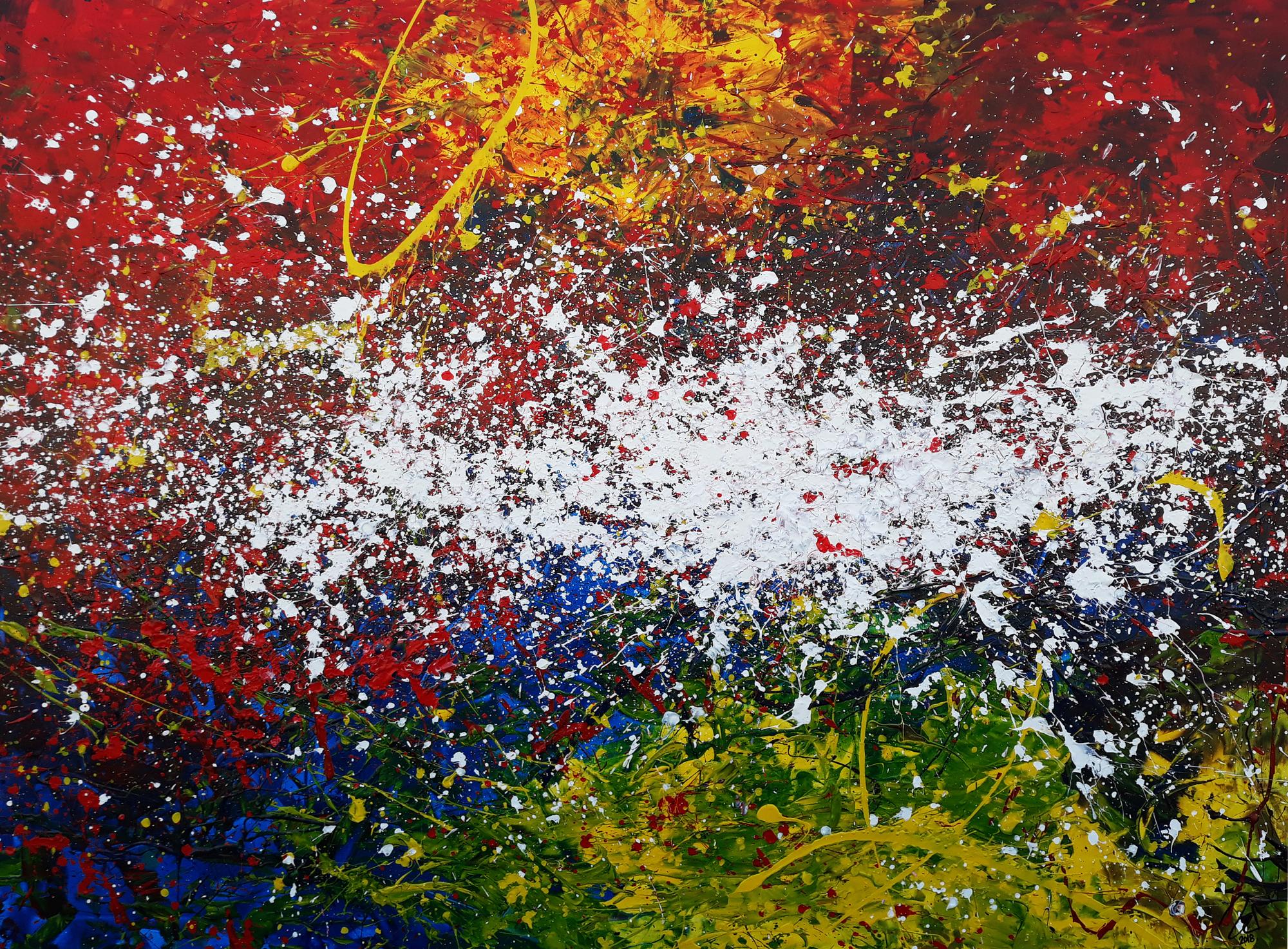 Abstract original No. 1170 by Alex Zerr