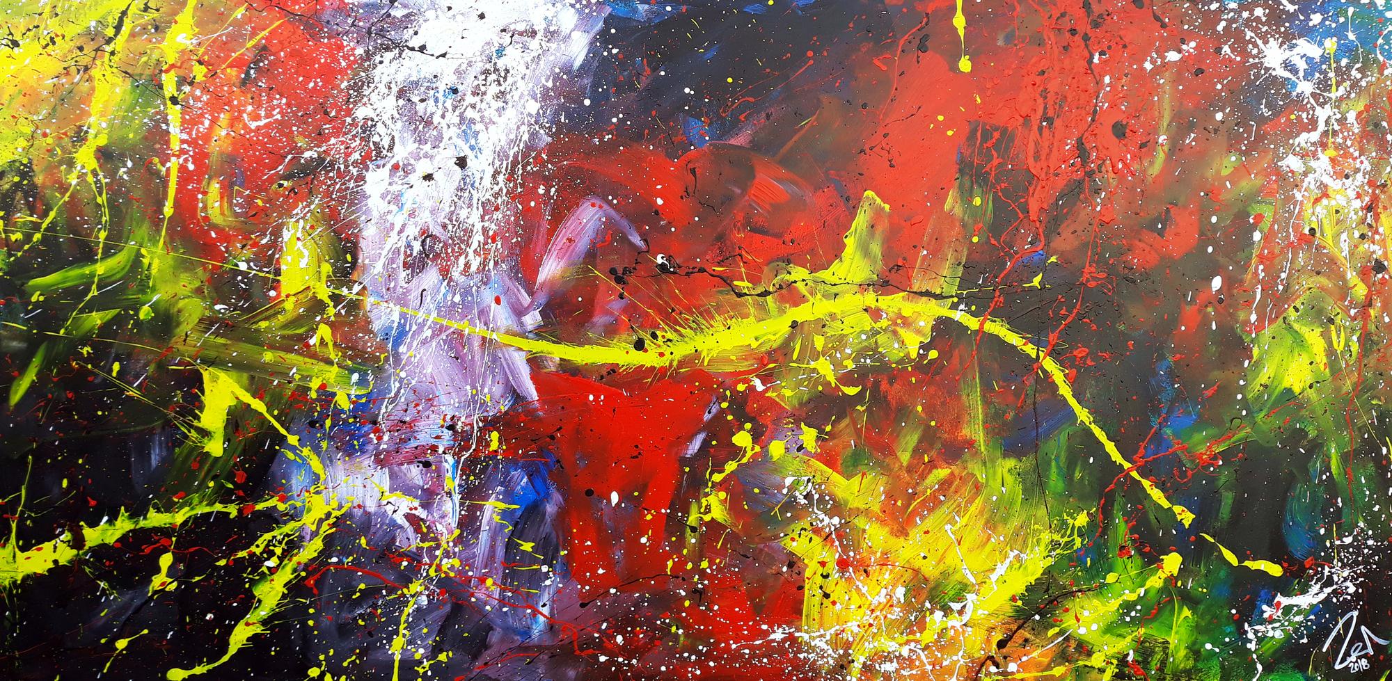 Abstract original No. 1182 by Alex Zerr