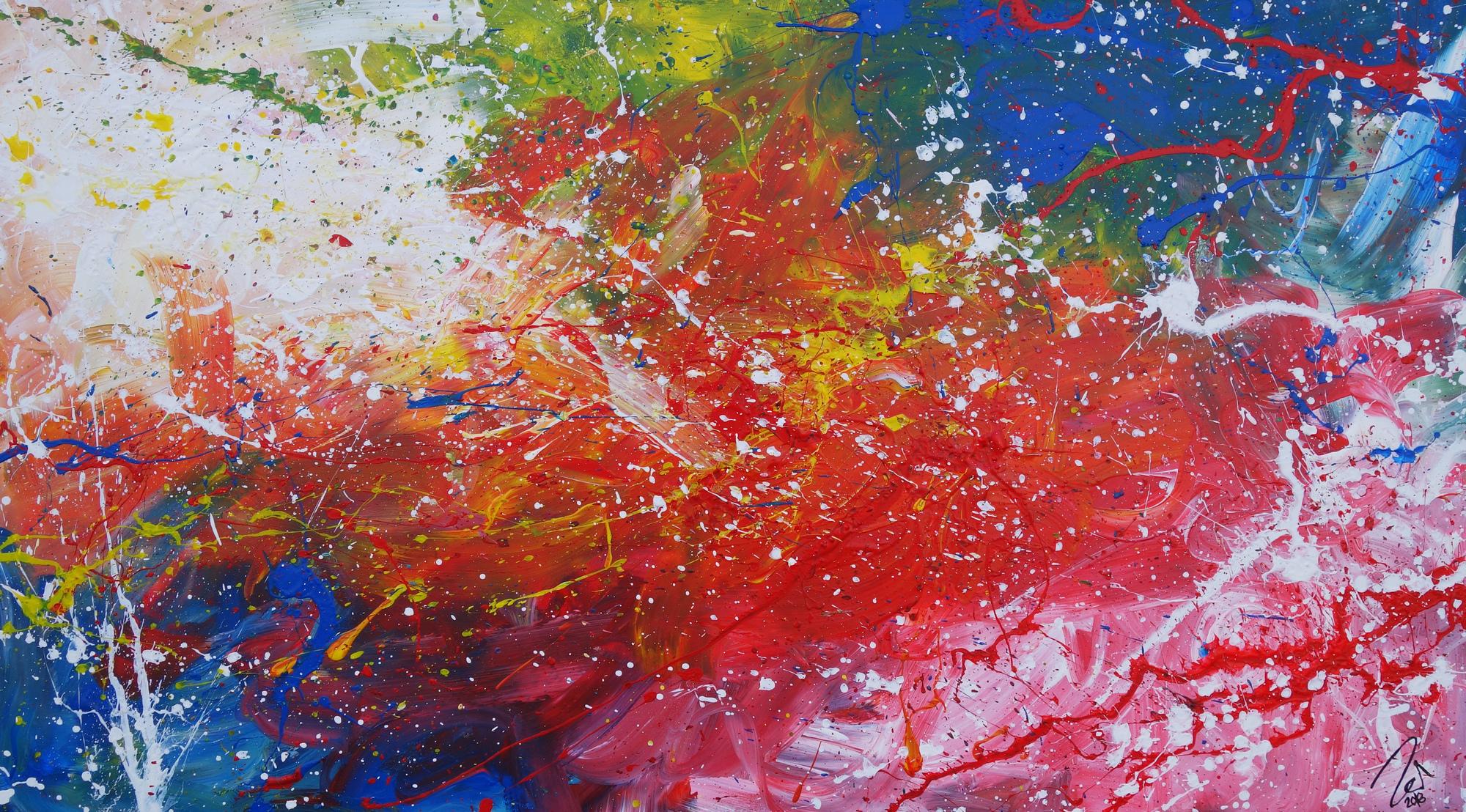 Abstract original No. 1193 by Alex Zerr