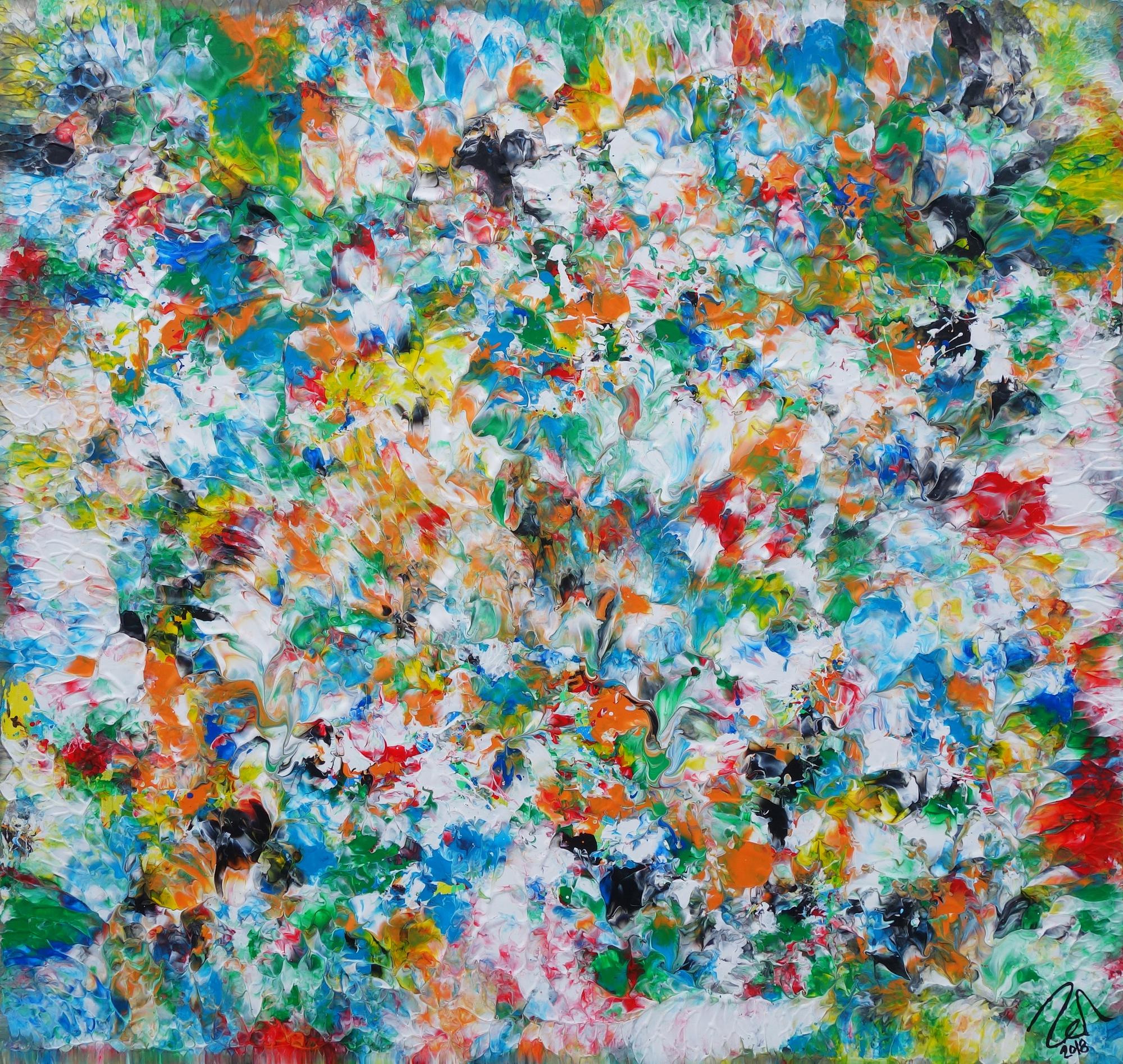 Abstract original No. 1201 by Alex Zerr