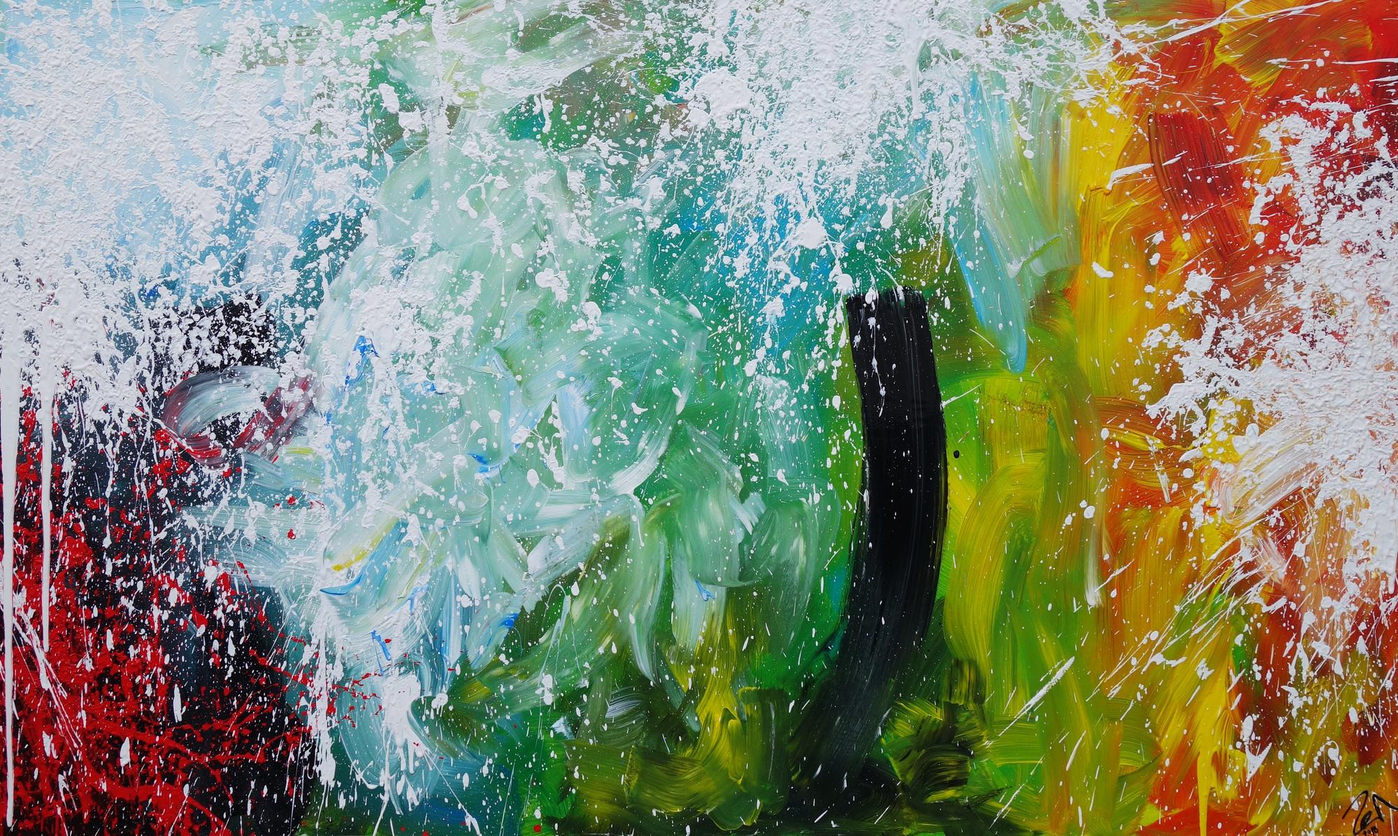 Abstract original No. 1221 by Alex Zerr