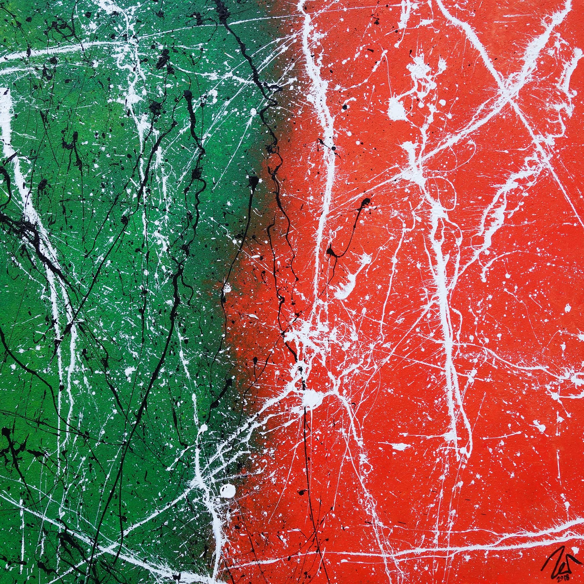 Abstract original No. 1241 by Alex Zerr