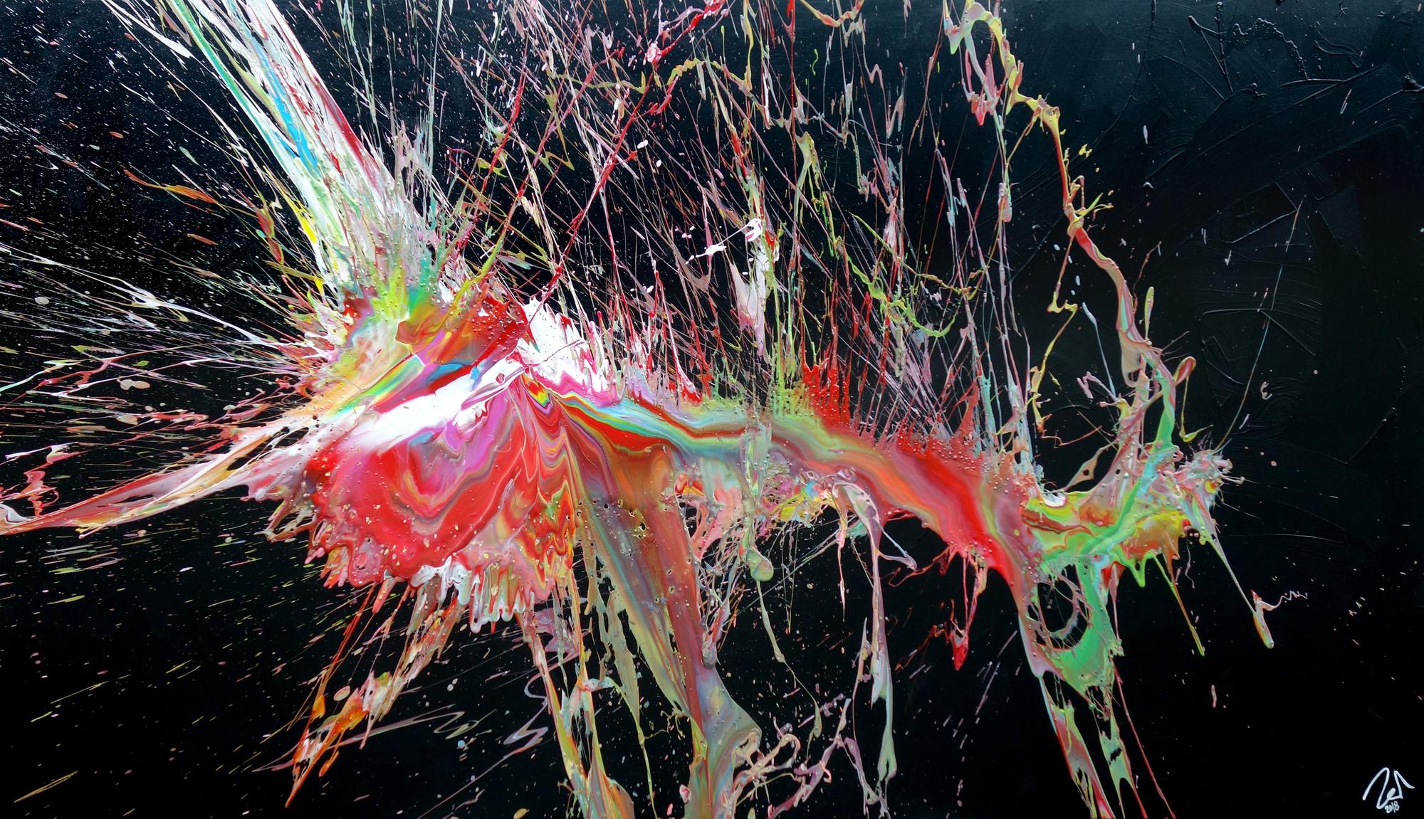 Abstract original No. 1250 by Alex Zerr