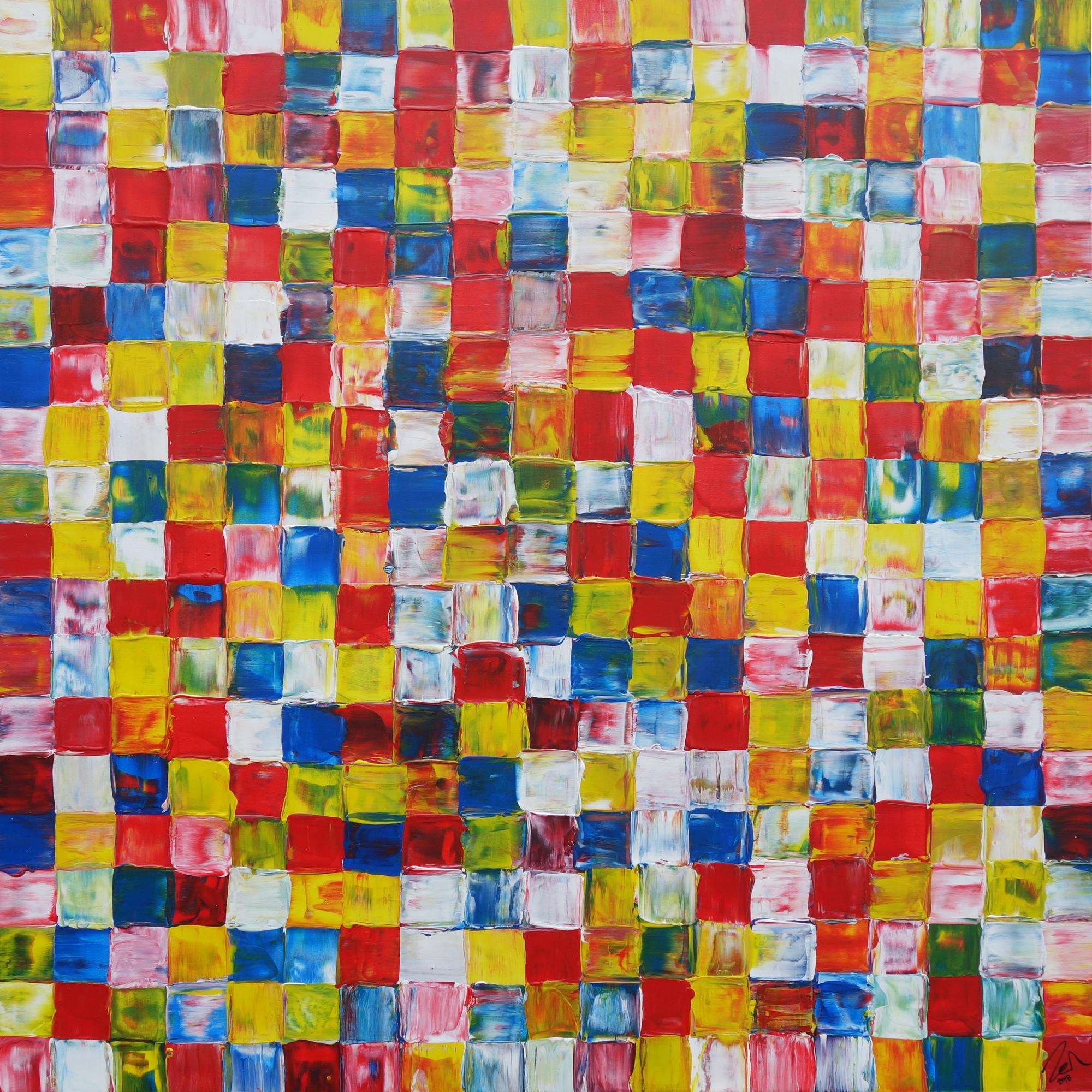 Abstract original No. 1251 by Alex Zerr