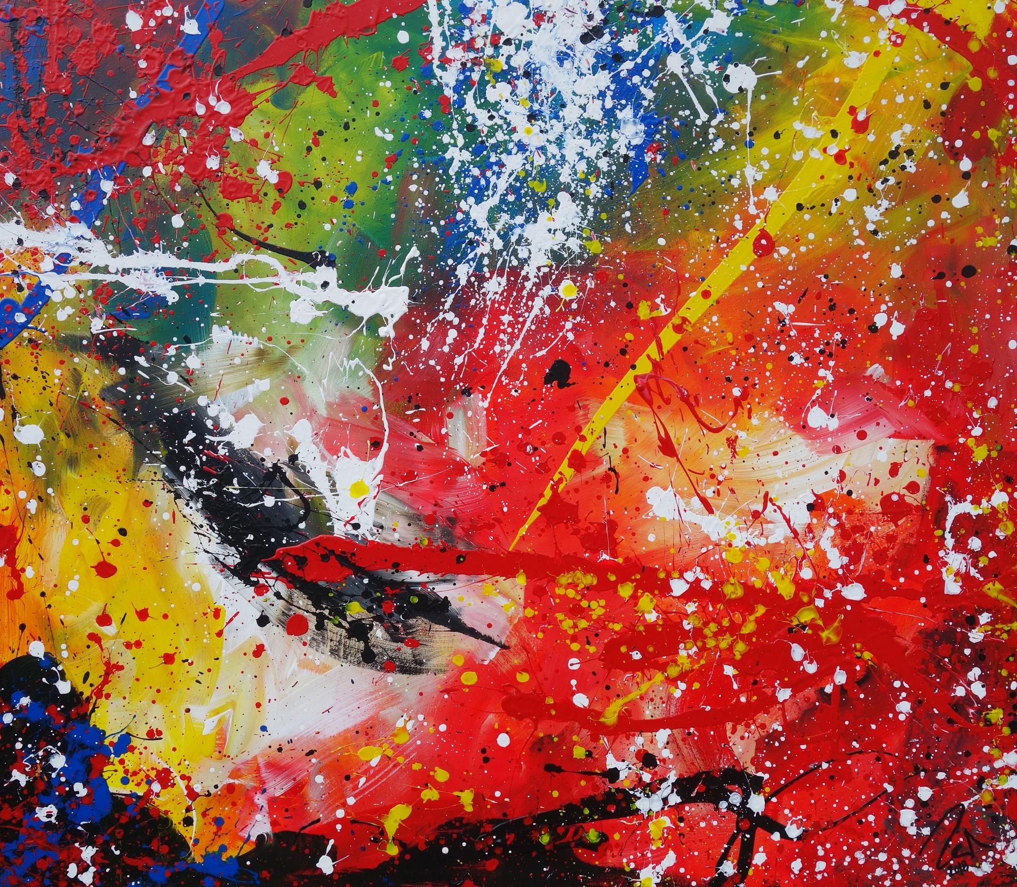 Abstract original No. 1258 by Alex Zerr