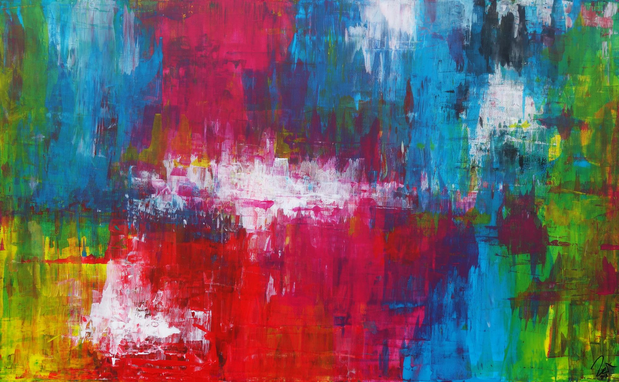 Abstract original No. 1266 by Alex Zerr