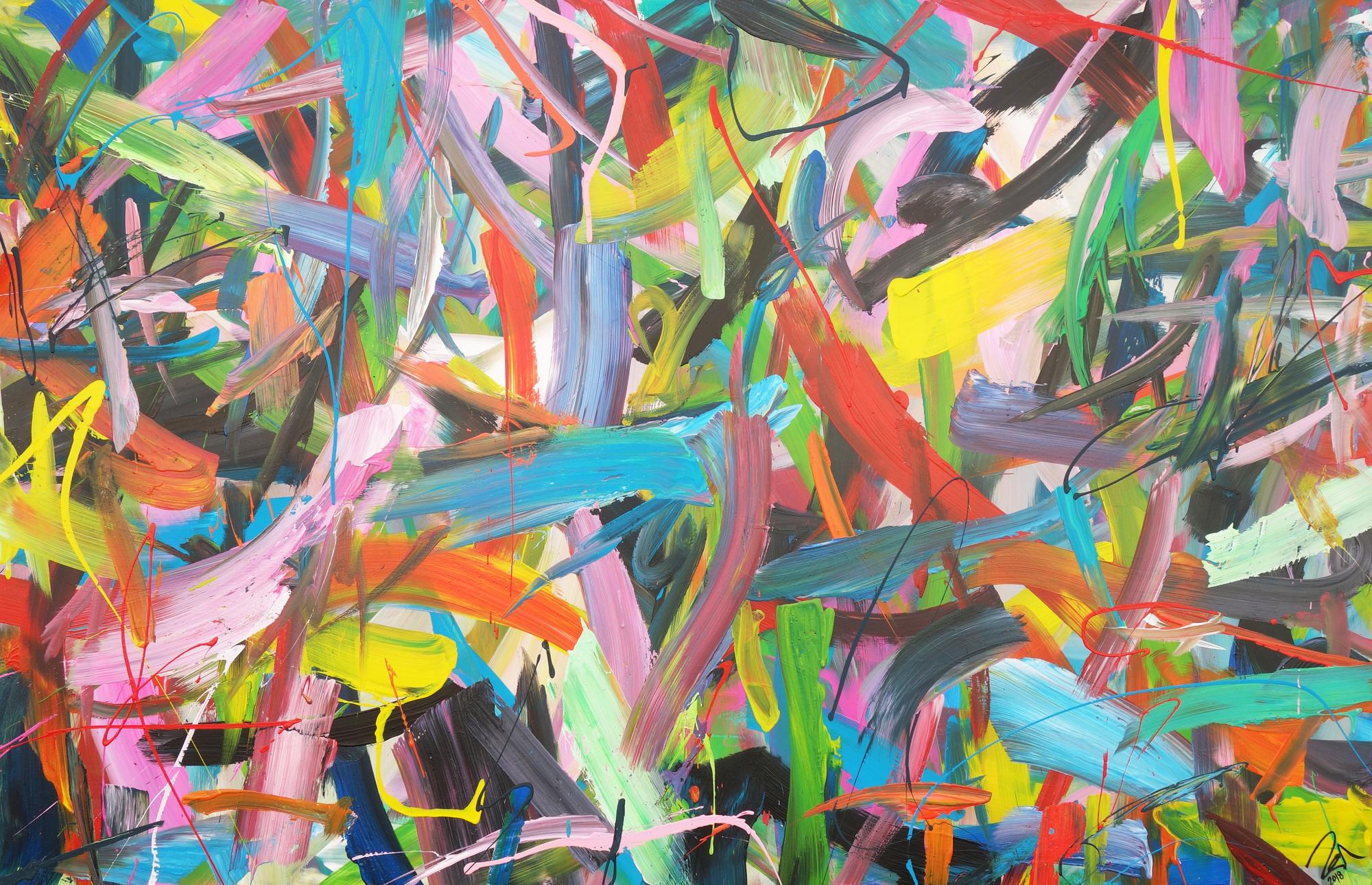 Abstract original No. 1314 by Alex Zerr