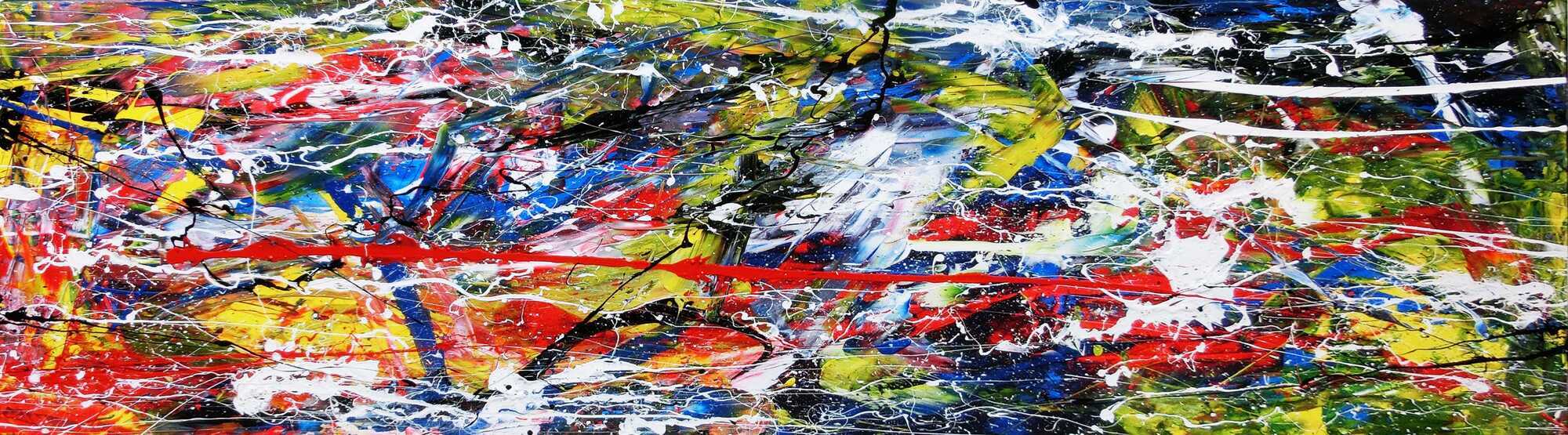 Abstract original No. 133 by Alex Zerr