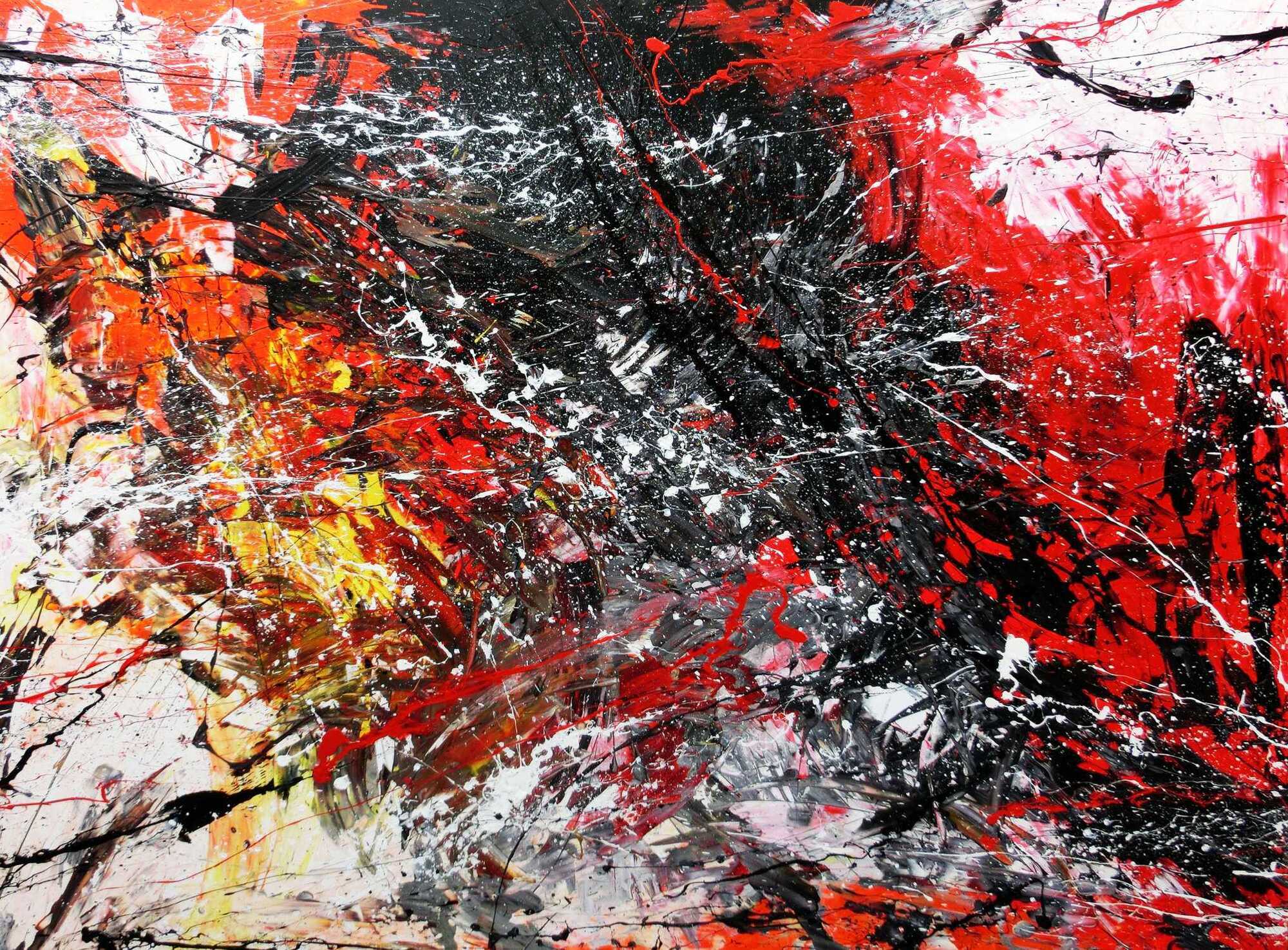 Abstract original No. 134 by Alex Zerr