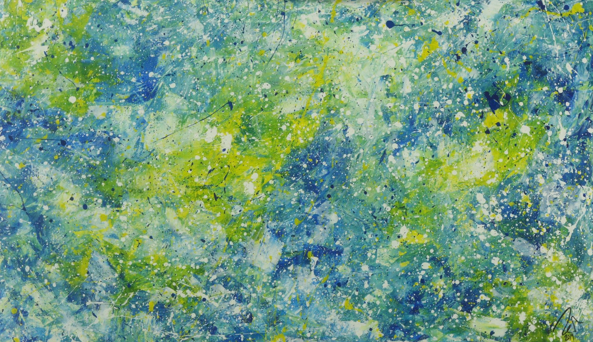 Abstract original No. 1376 by Alex Zerr
