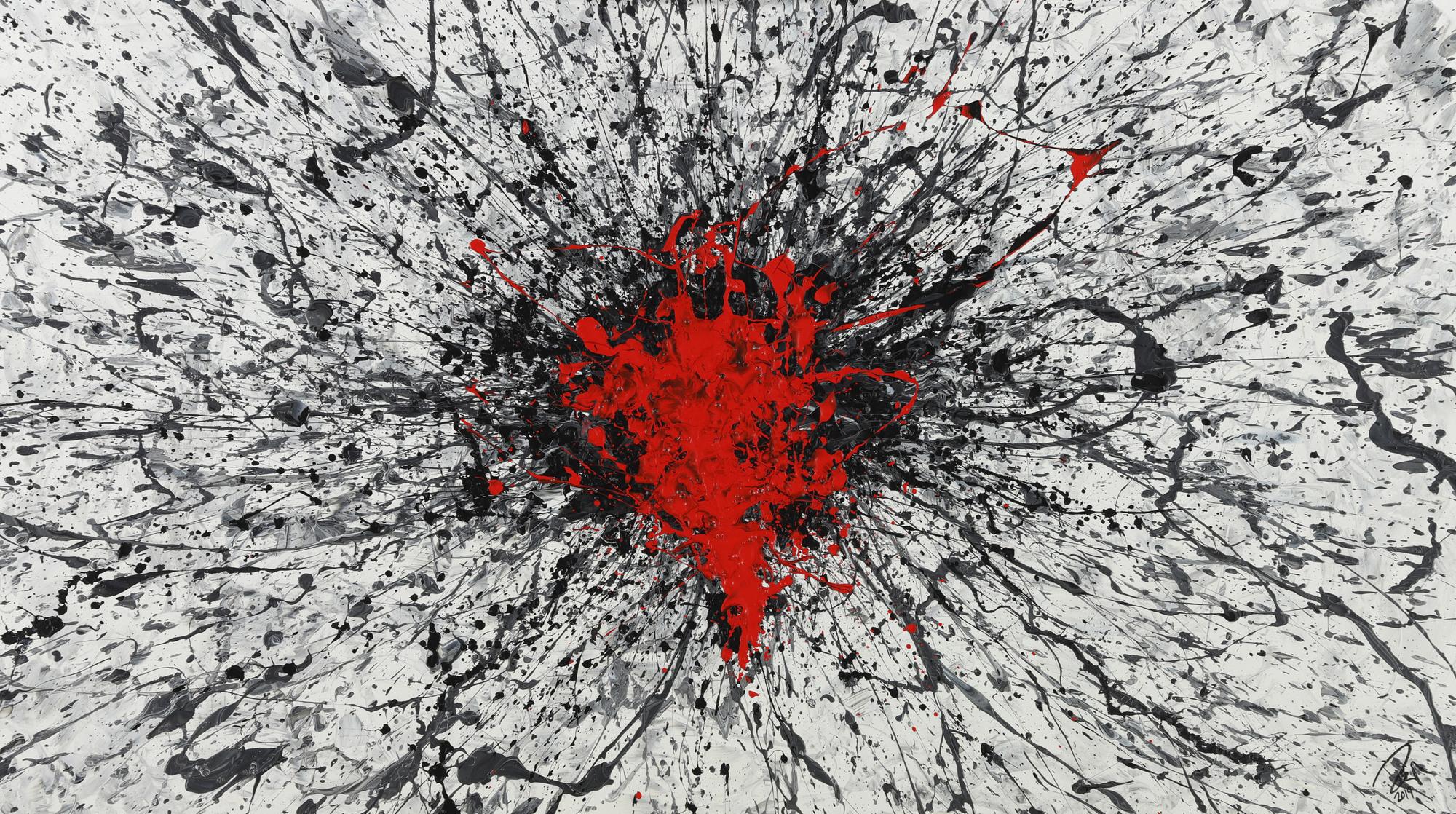 Abstract original No. 1383 by Alex Zerr