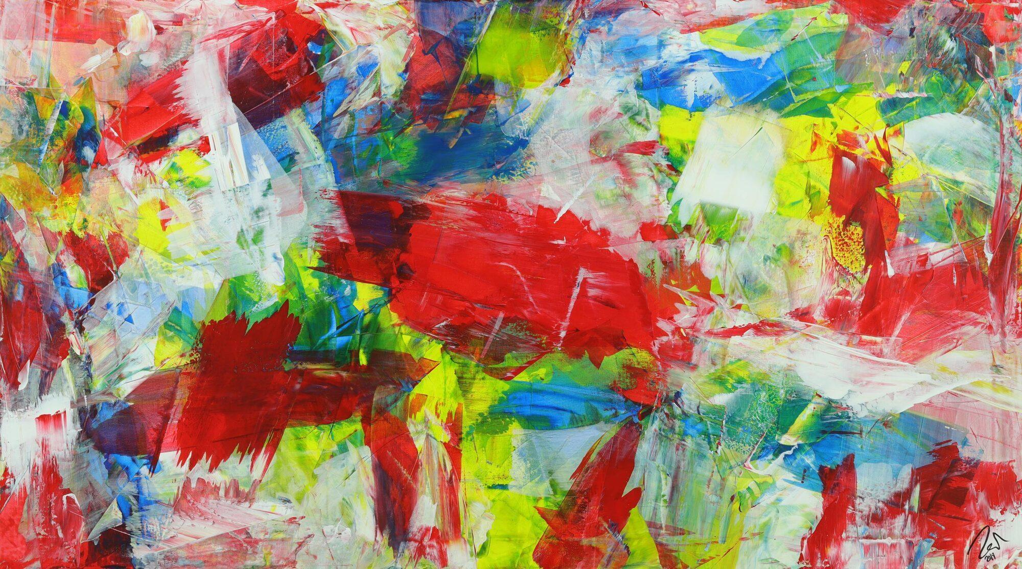 Abstract original No. 1390 by Alex Zerr