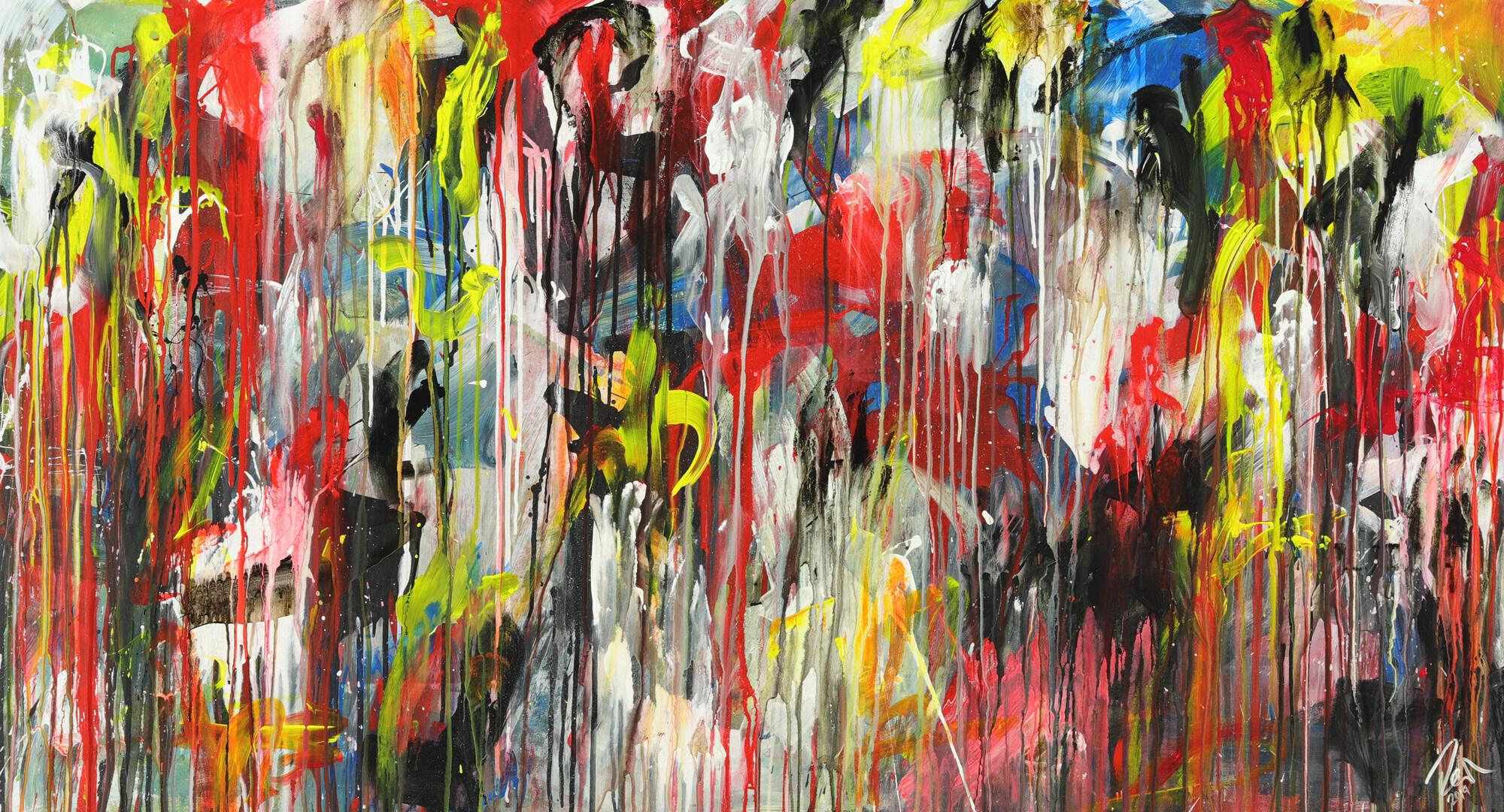 Abstract original No. 1397 by Alex Zerr