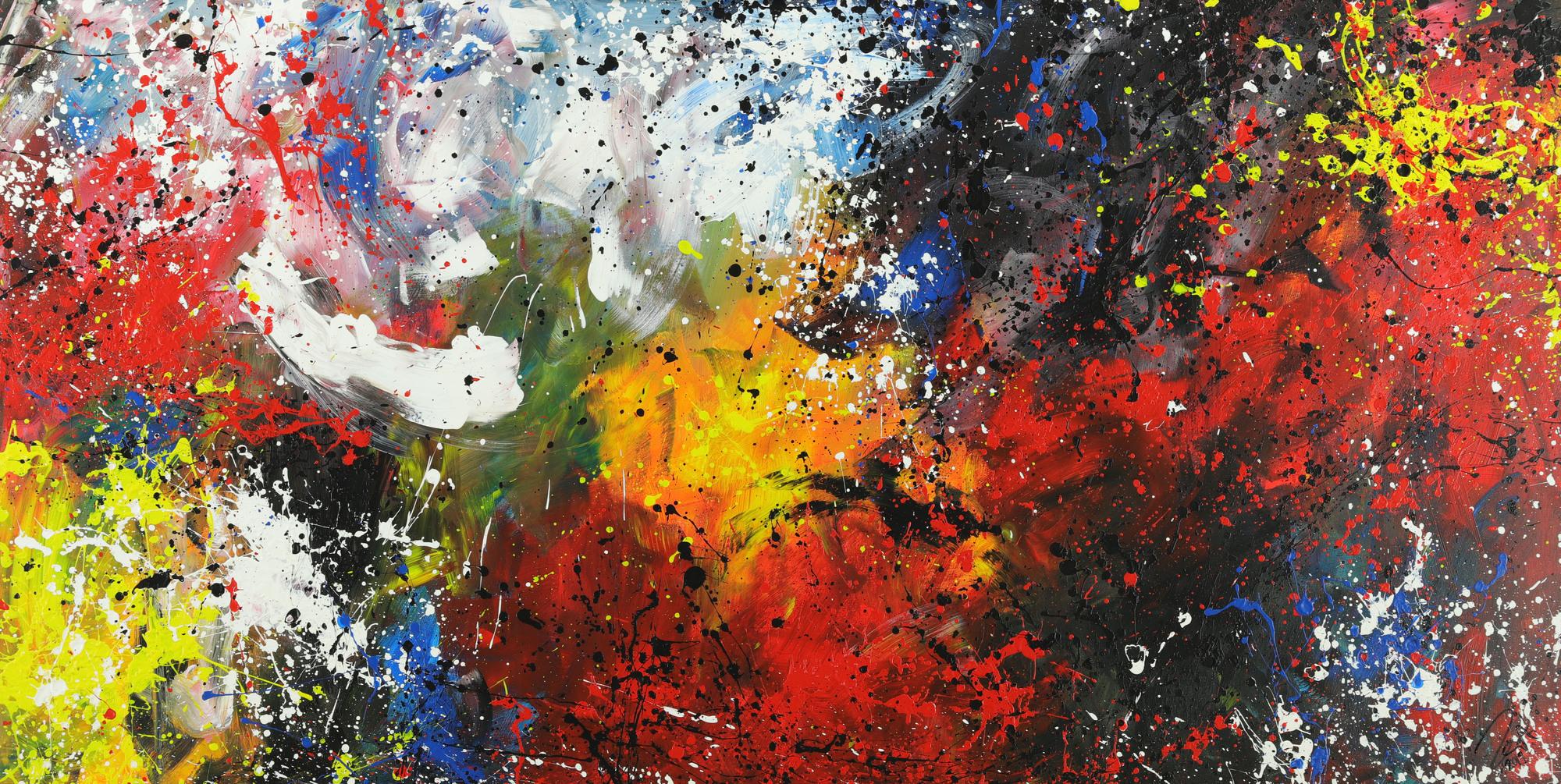 Abstract original No. 1398 by Alex Zerr