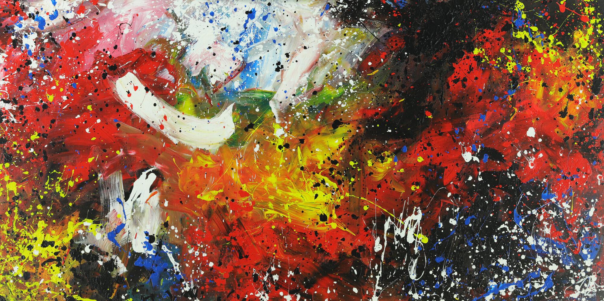 Abstract original No. 1401 by Alex Zerr