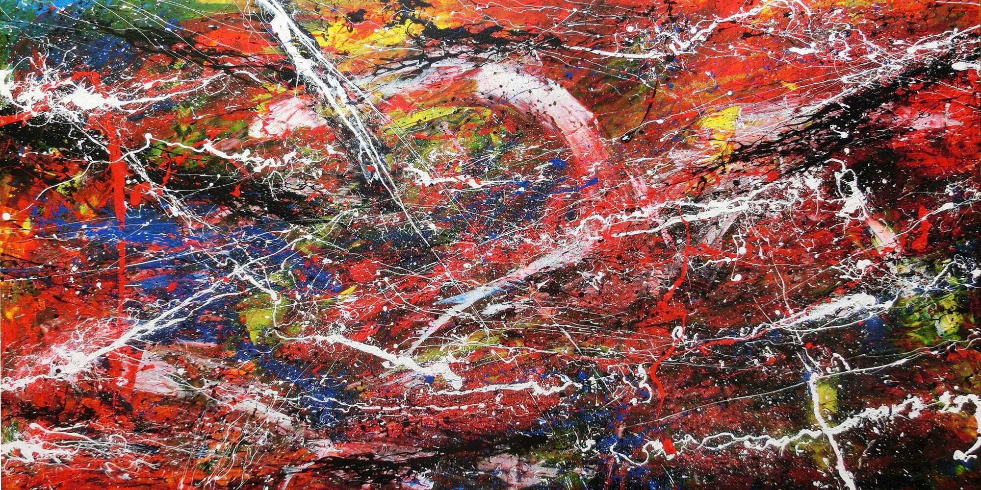 Abstract original No. 141 by Alex Zerr