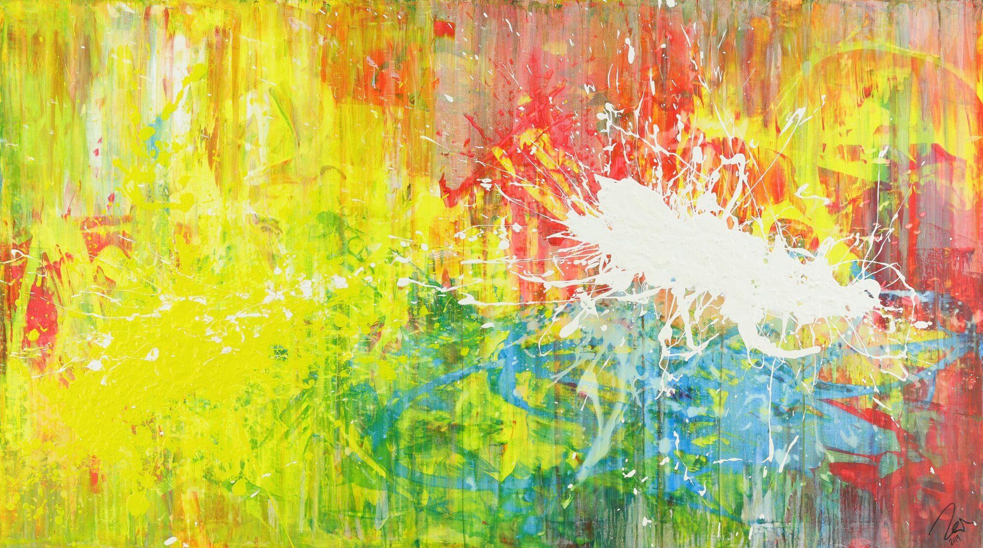 Abstract original No. 1412 by Alex Zerr