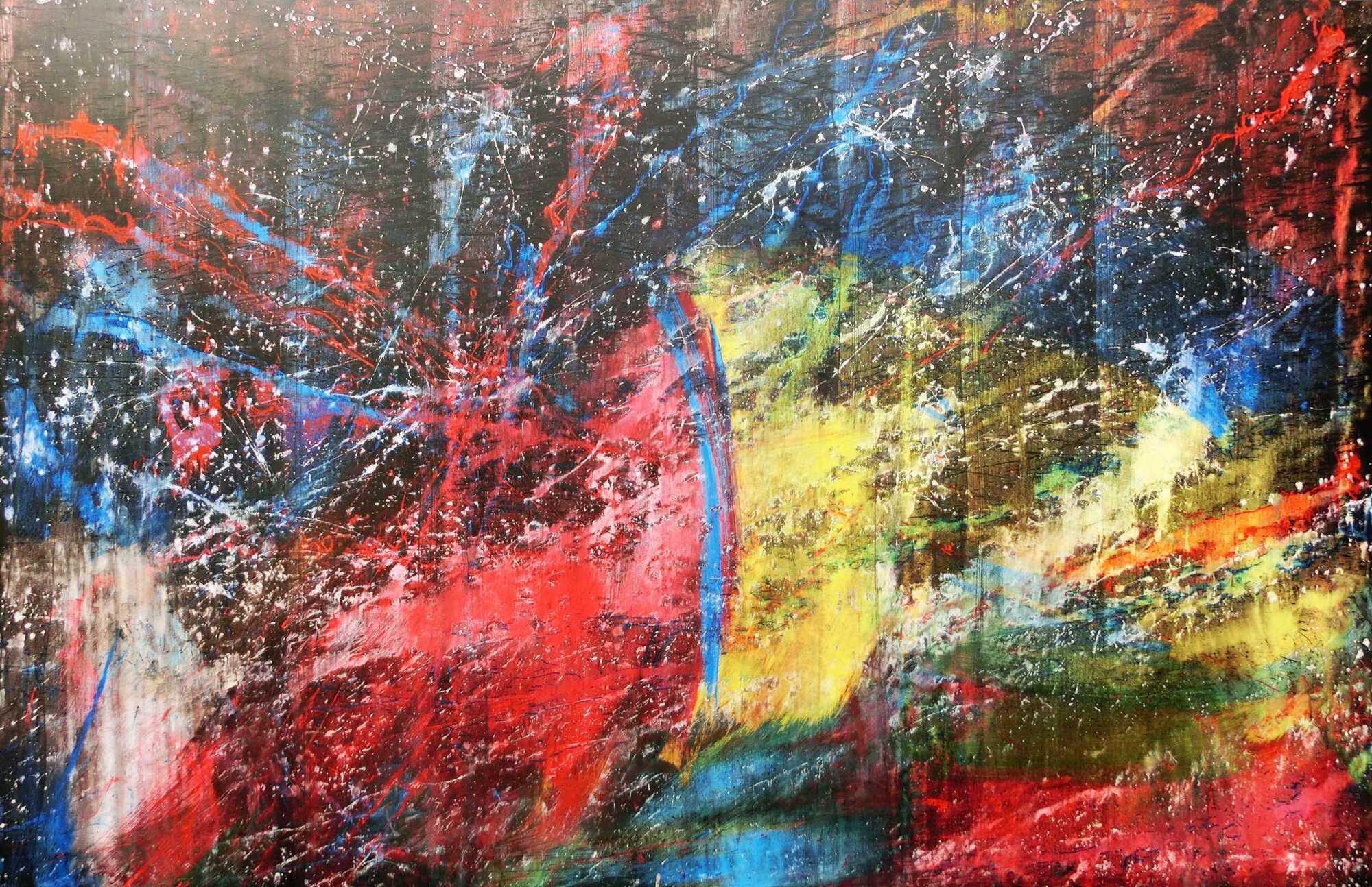 Abstract original No. 143 by Alex Zerr
