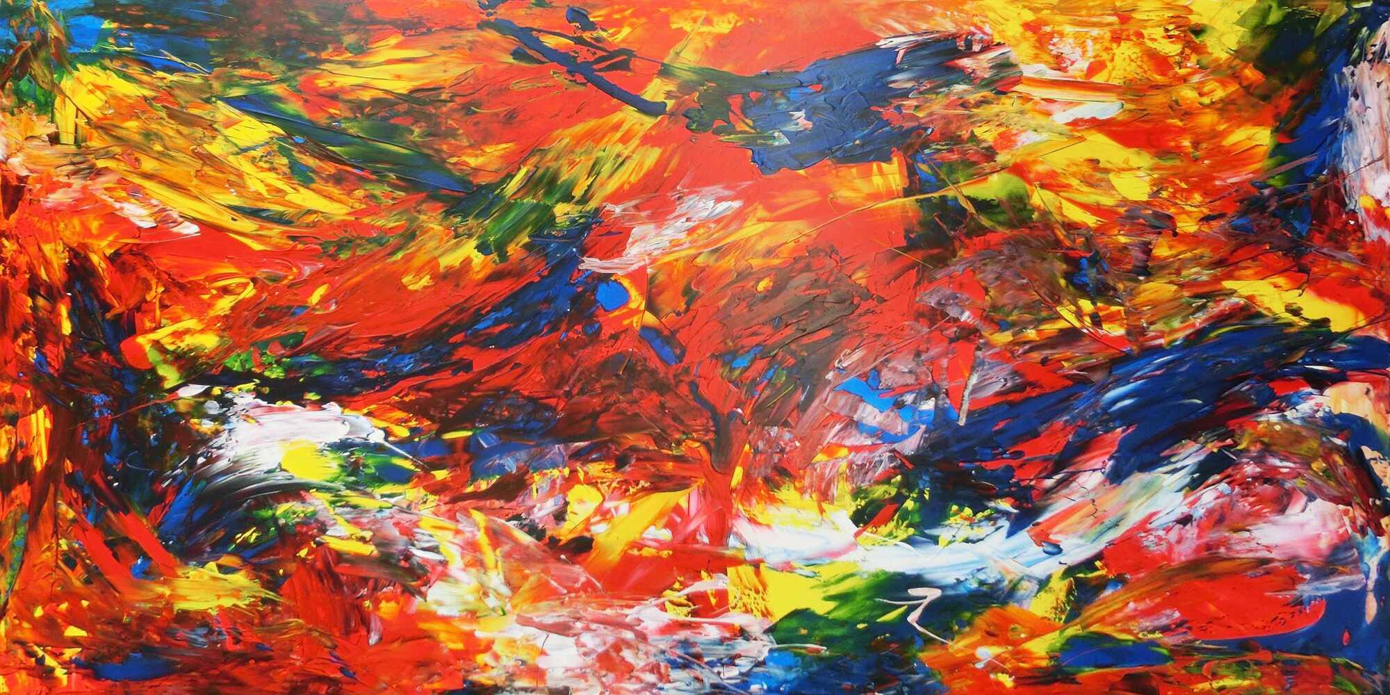 Abstract original No. 146 by Alex Zerr