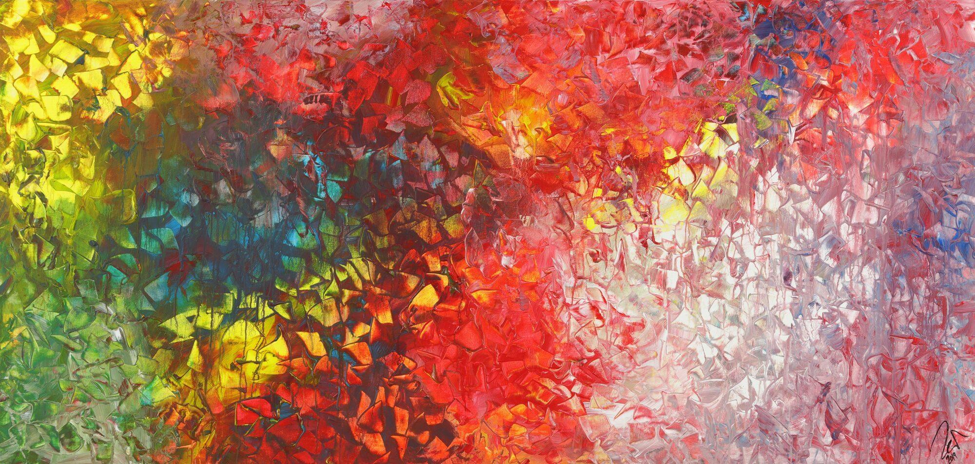 Abstract original No. 1460 by Alex Zerr