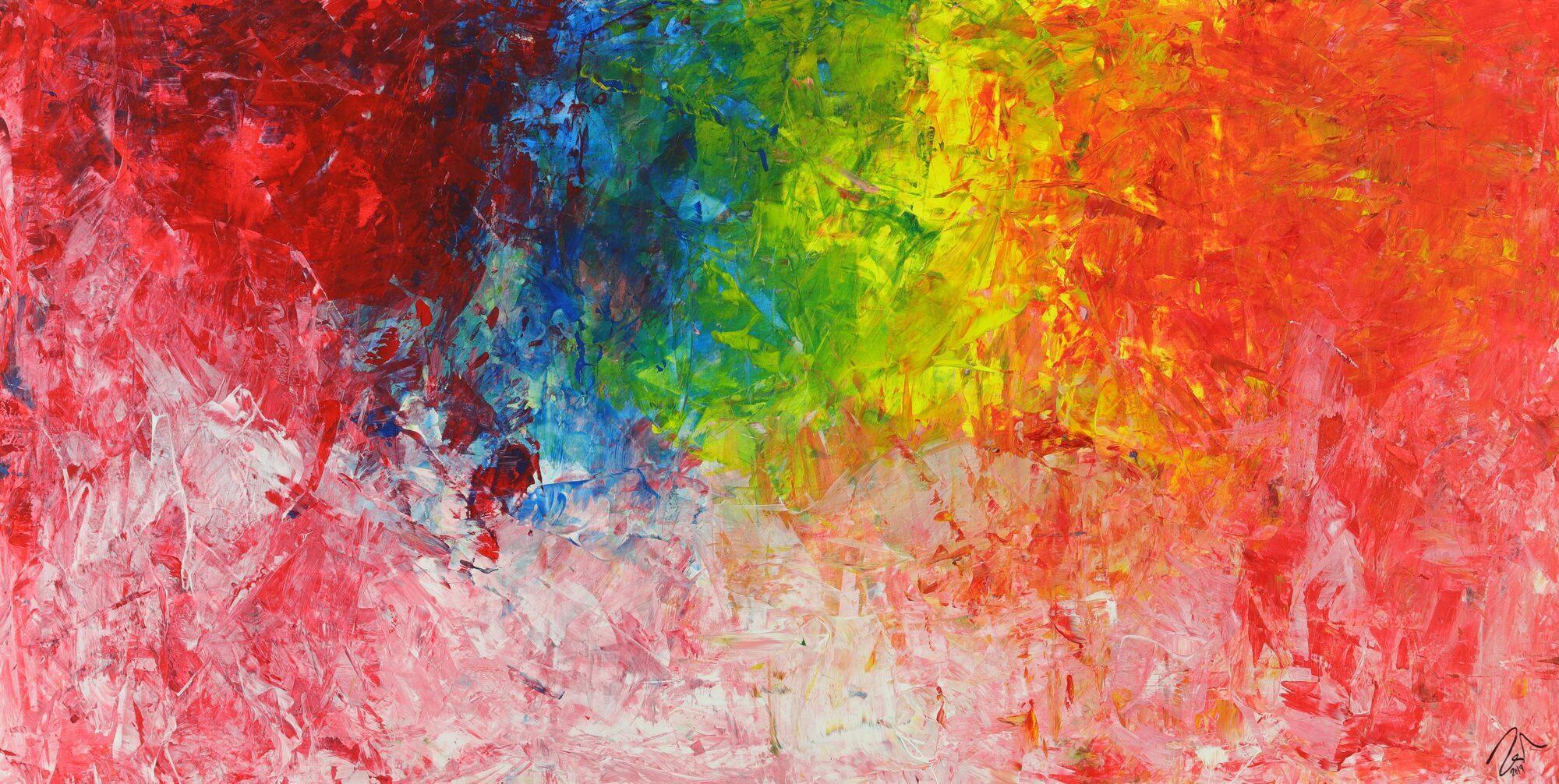 Abstract original No. 1463 by Alex Zerr