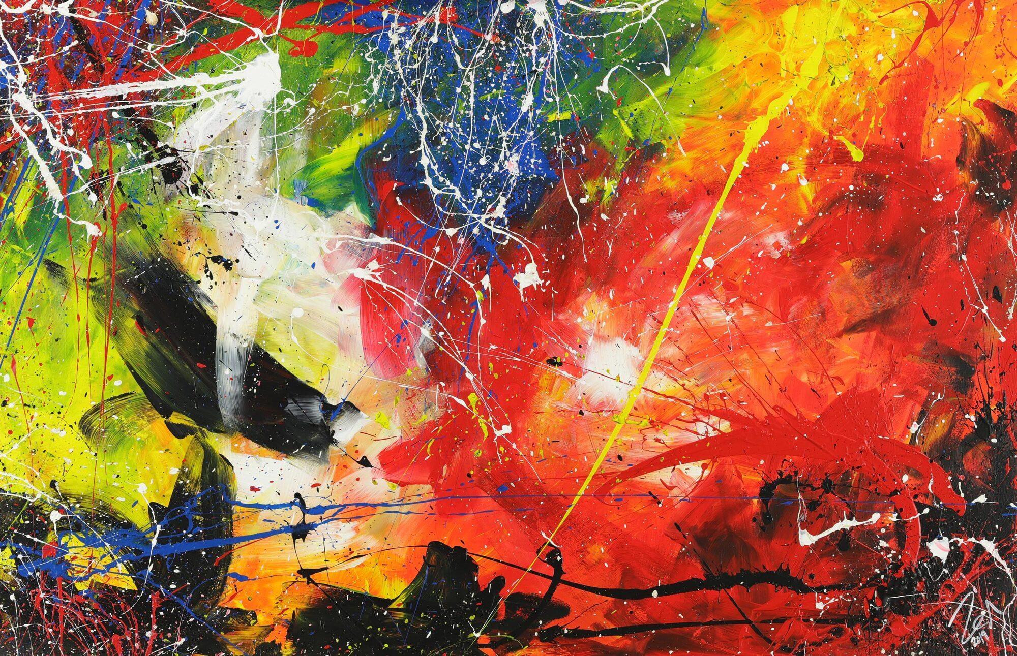 Abstract original No. 1467 by Alex Zerr