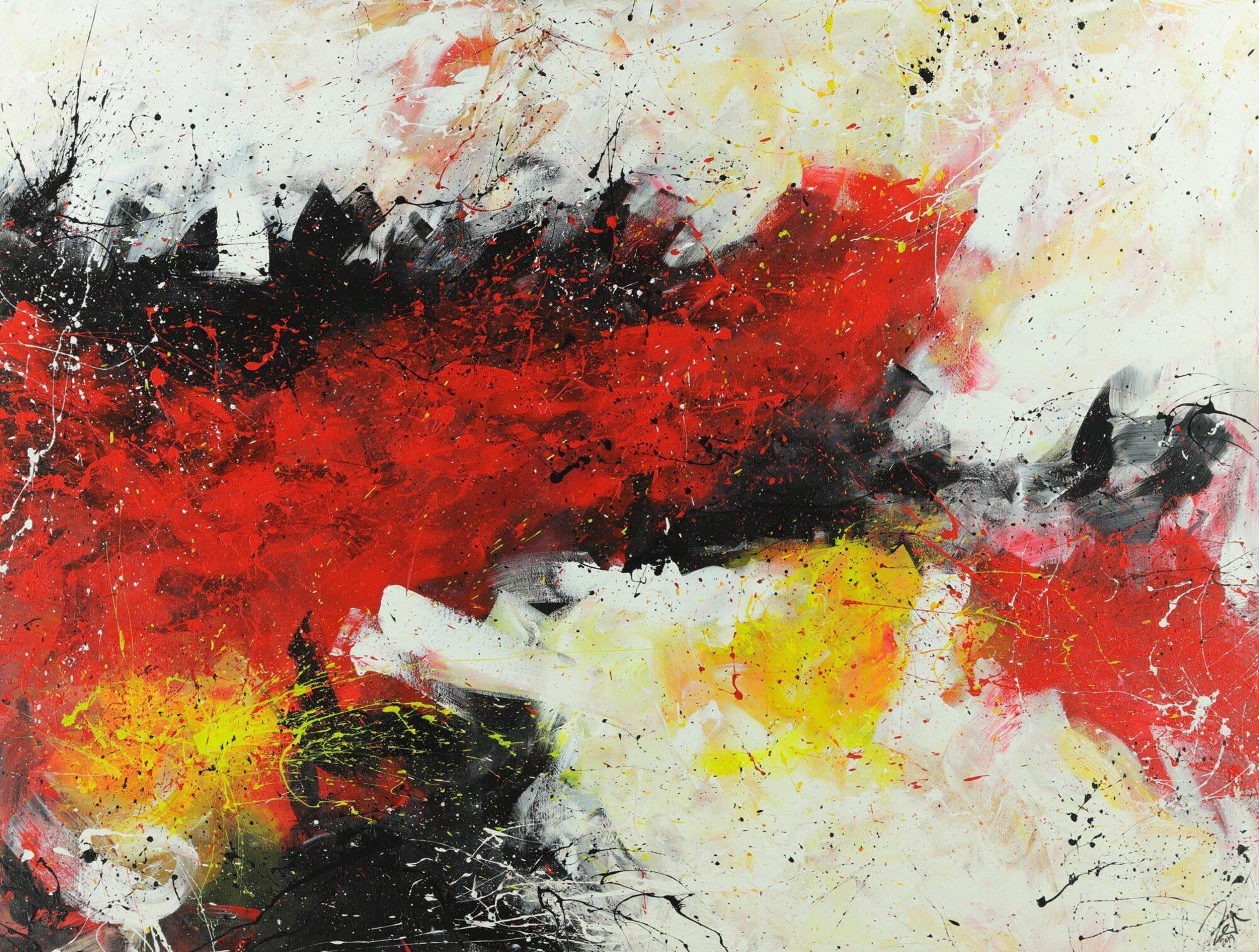Abstract original No. 1470 by Alex Zerr