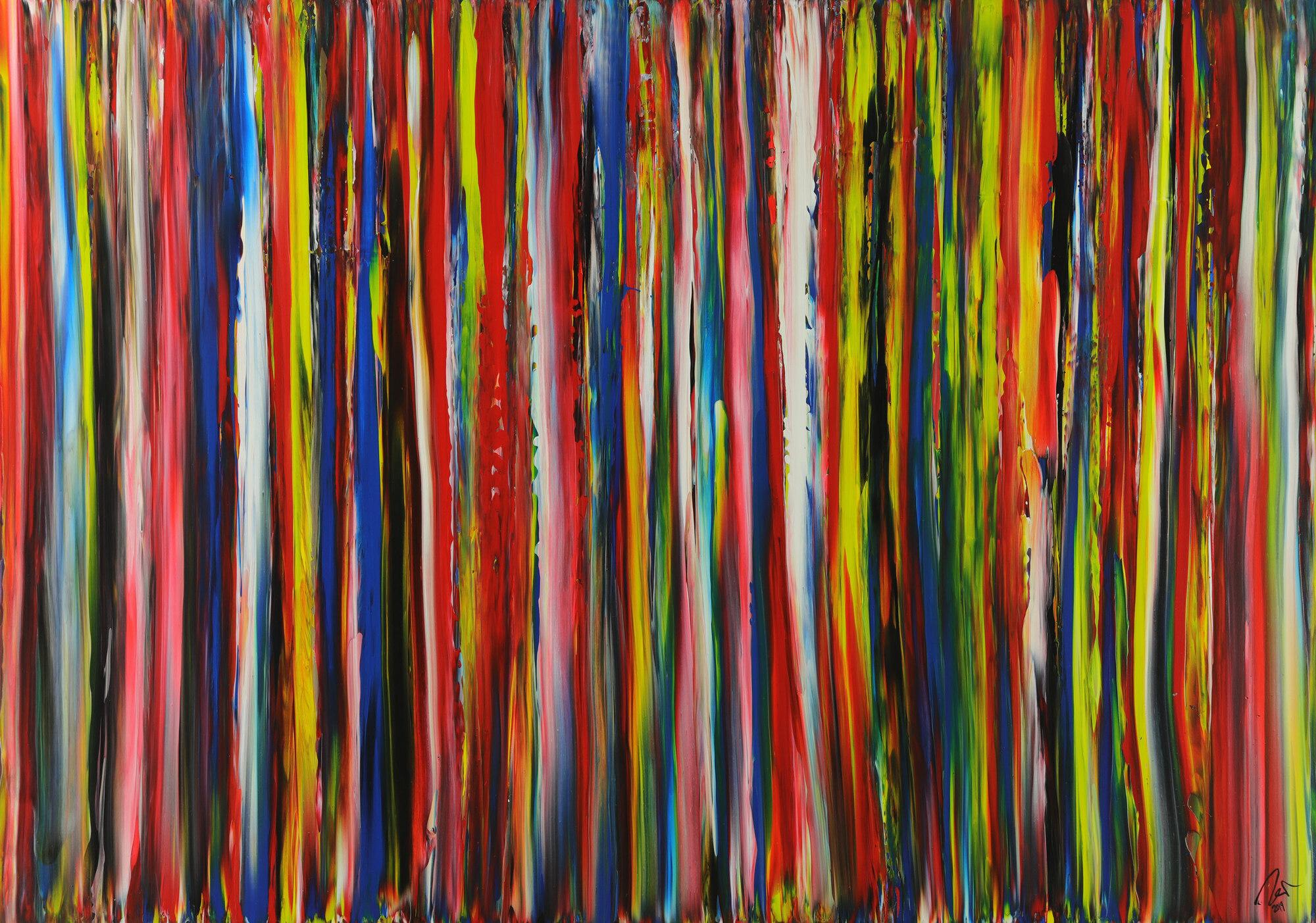 Abstract original No. 1472 by Alex Zerr