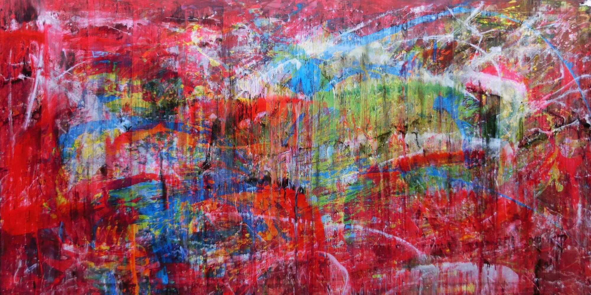 Abstract original No. 148 by Alex Zerr