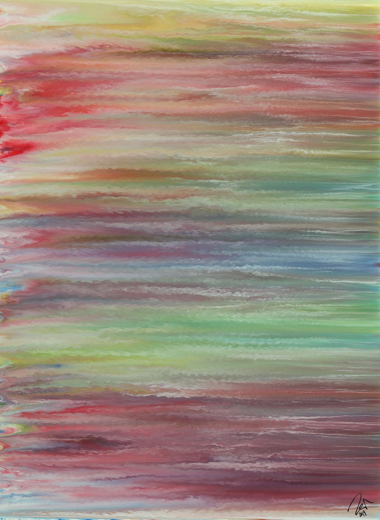 Abstract original No. 1481 by Alex Zerr