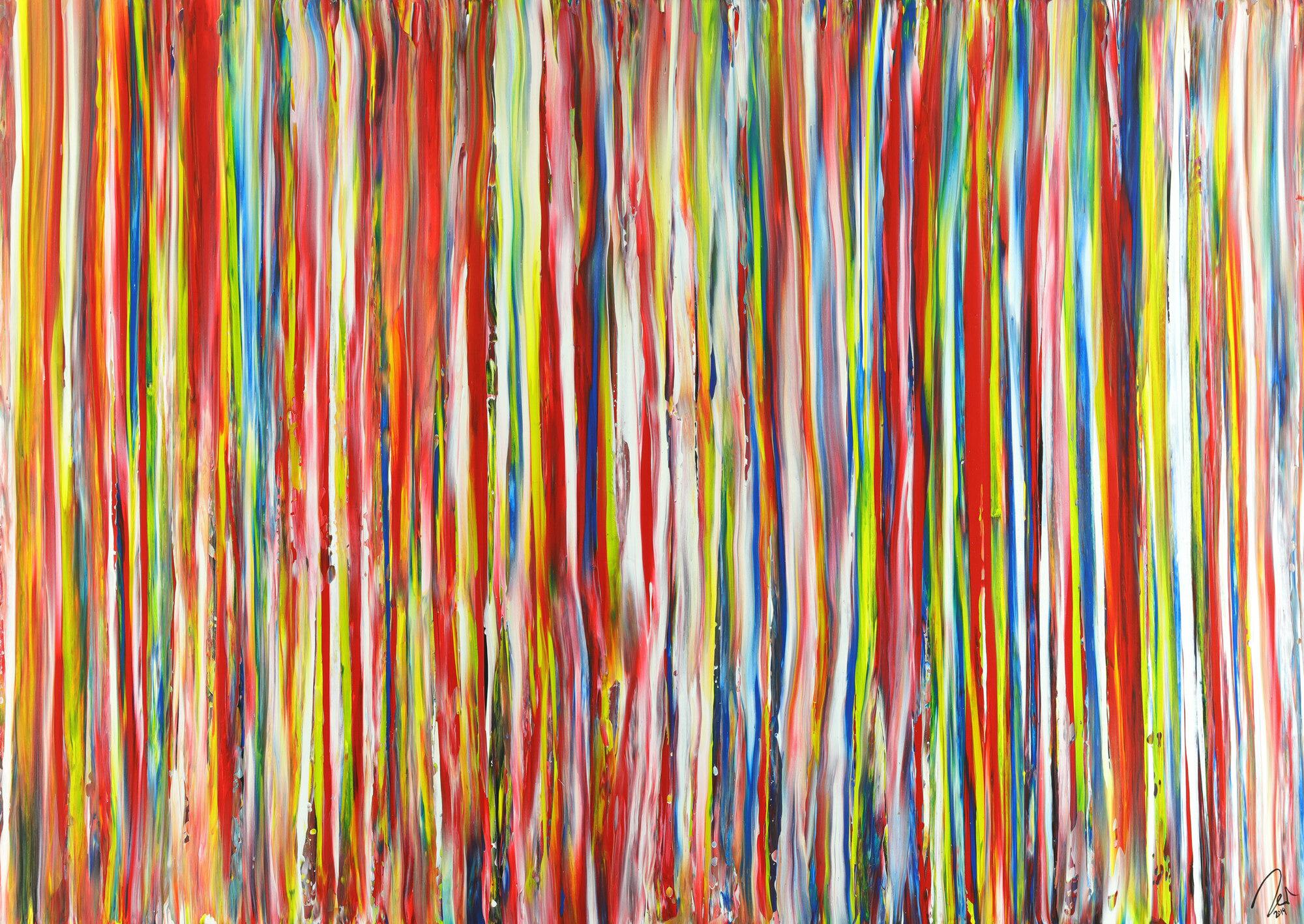Abstract original No. 1490 by Alex Zerr