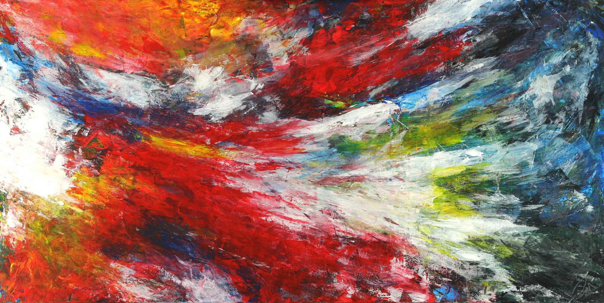 Abstract original No. 1497 by Alex Zerr