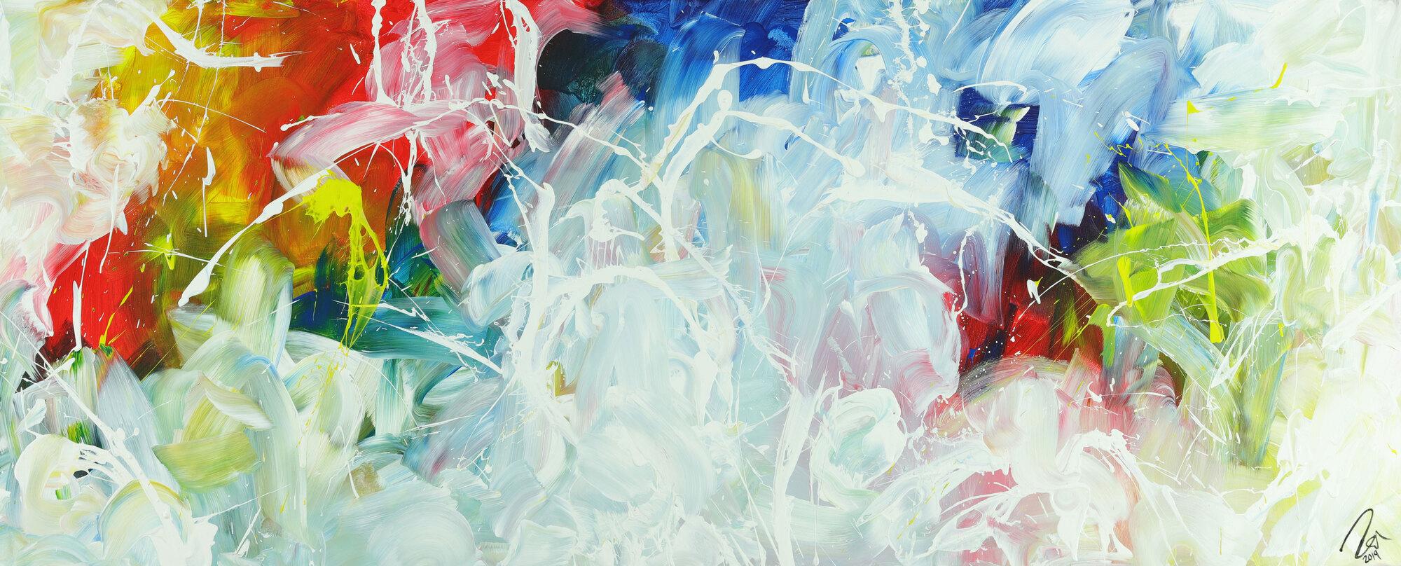 Abstract original No. 1504 by Alex Zerr