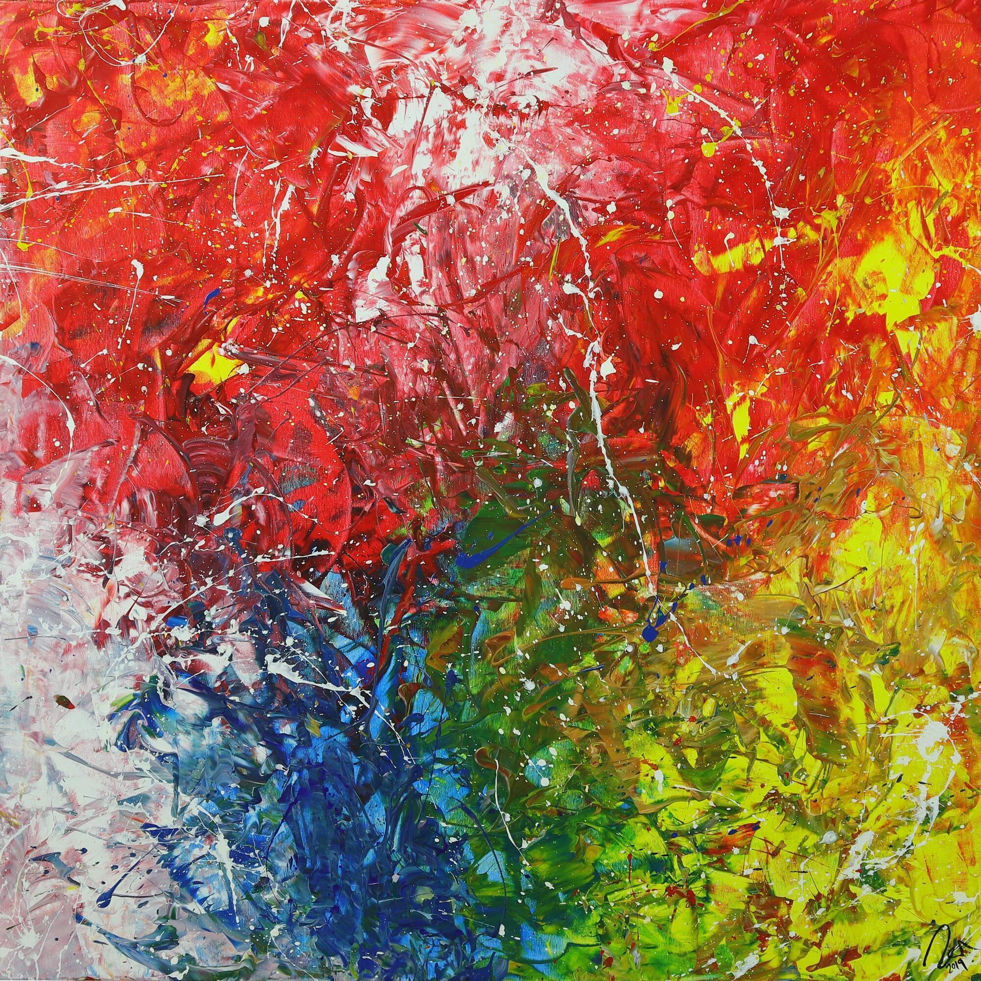 Abstract original No. 1528 by Alex Zerr