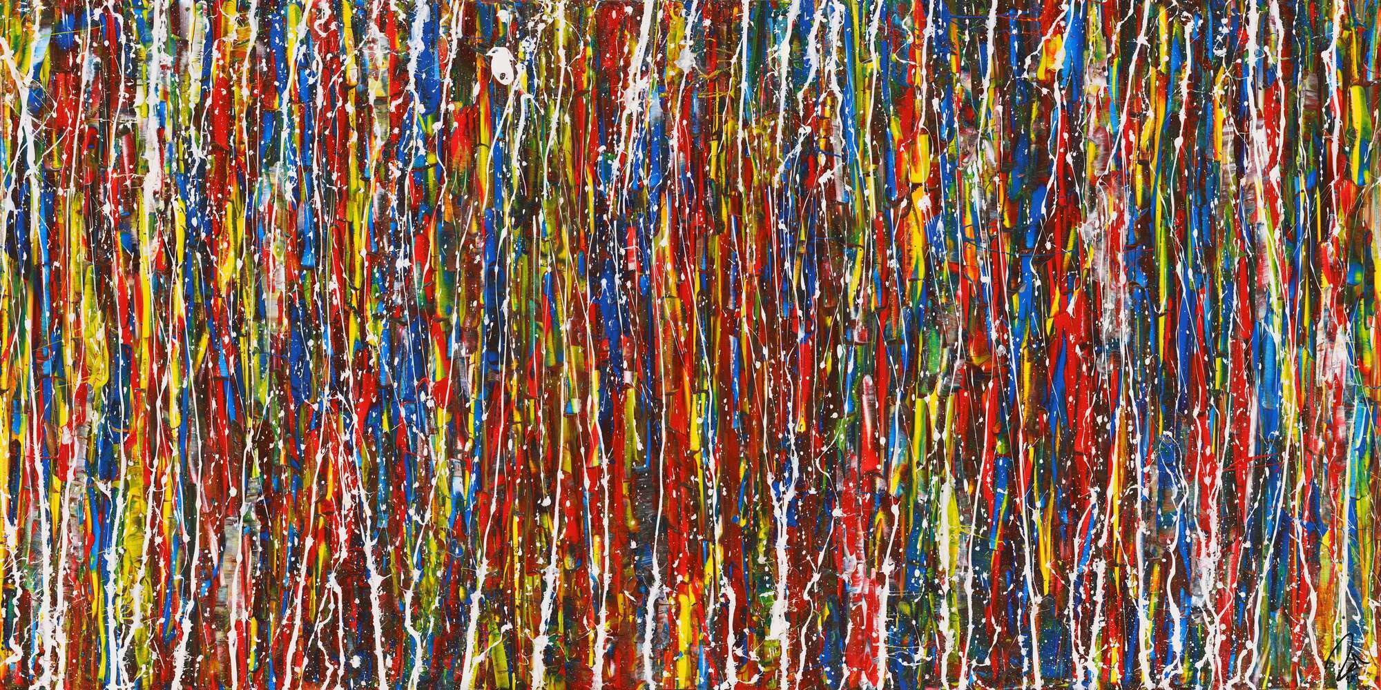 Abstract original No. 1529 by Alex Zerr