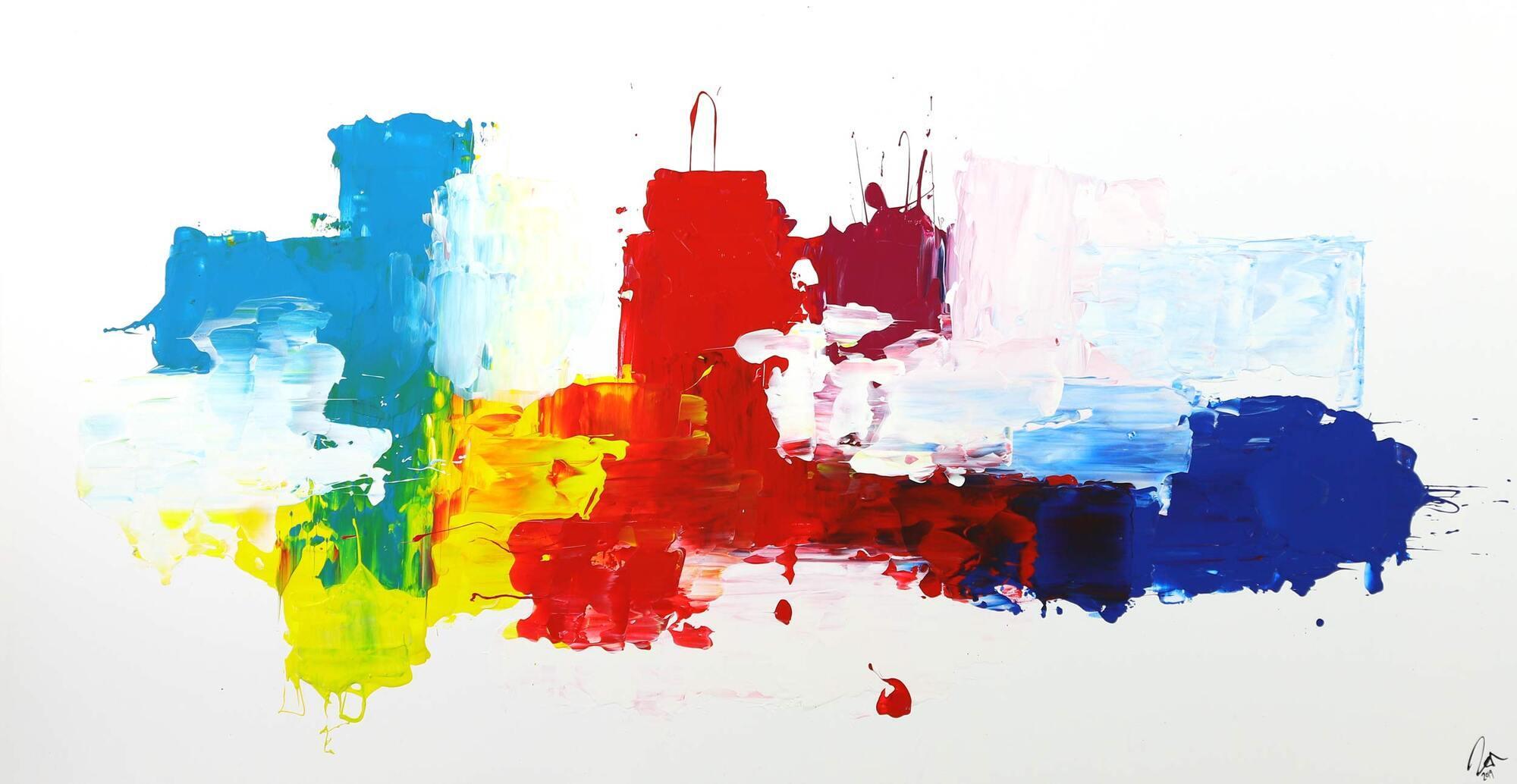 Abstract original No. 1530 by Alex Zerr