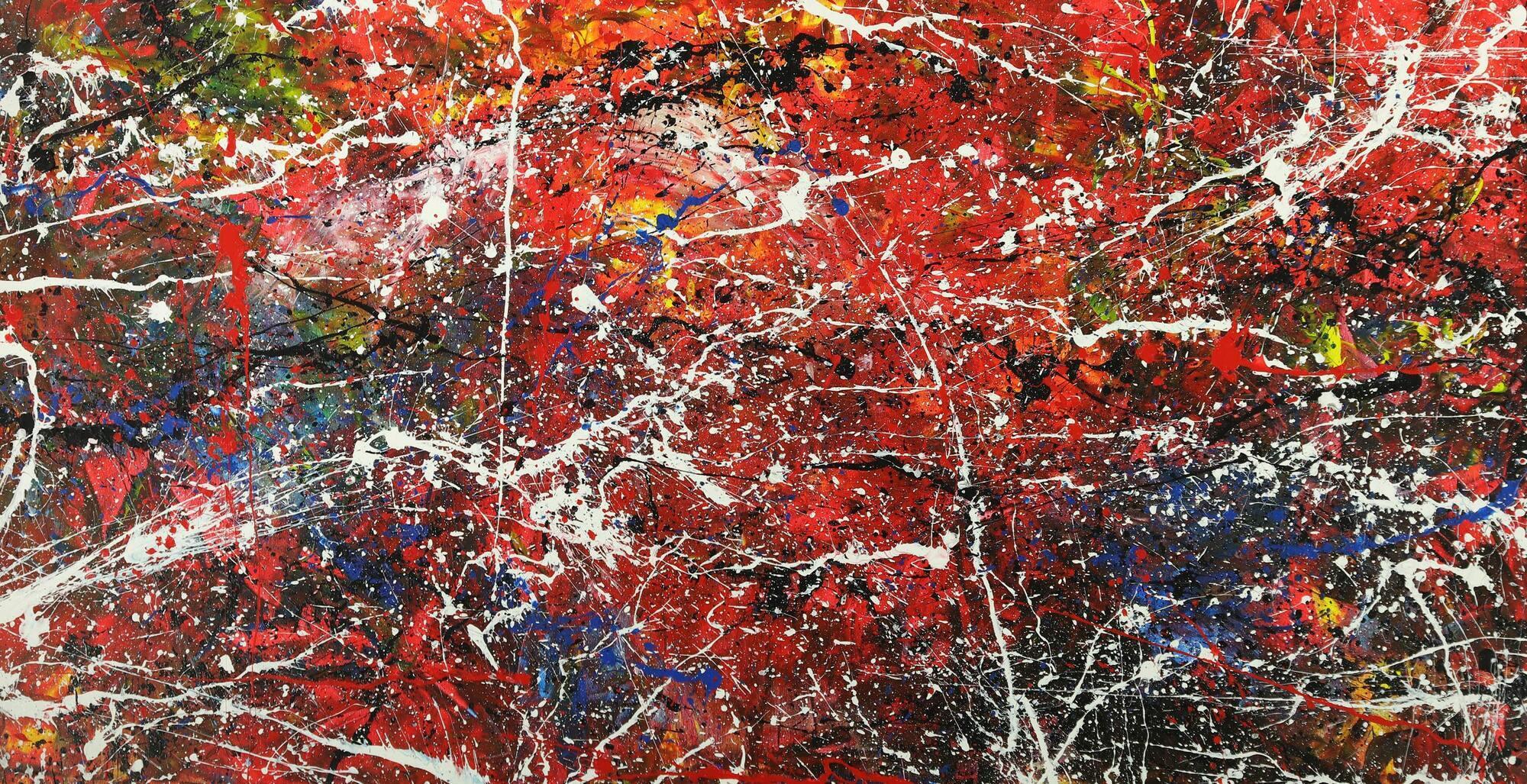 Abstract original No. 1532 by Alex Zerr