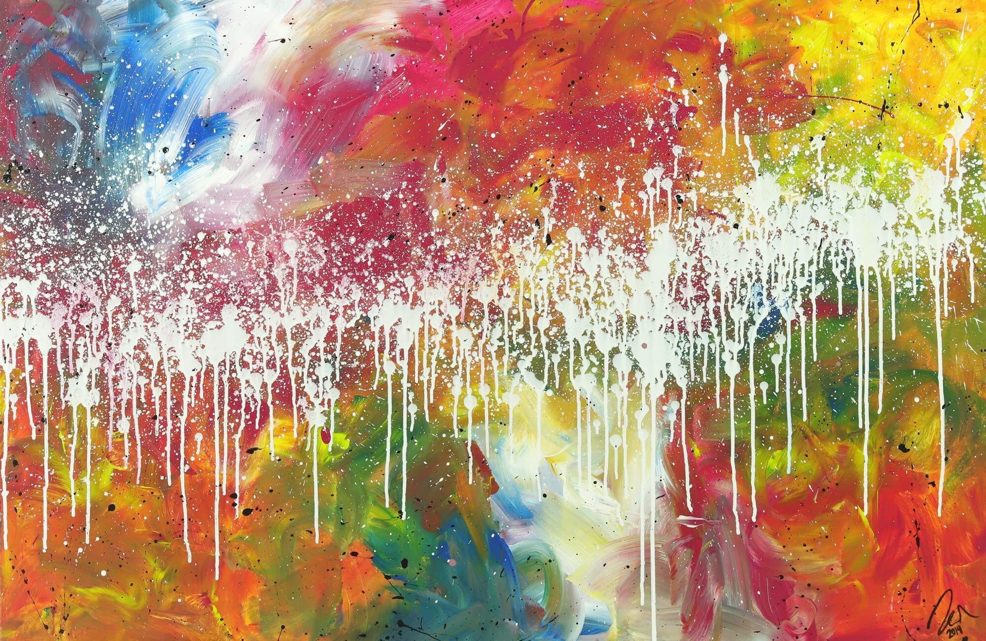 Abstract original No. 1536 by Alex Zerr