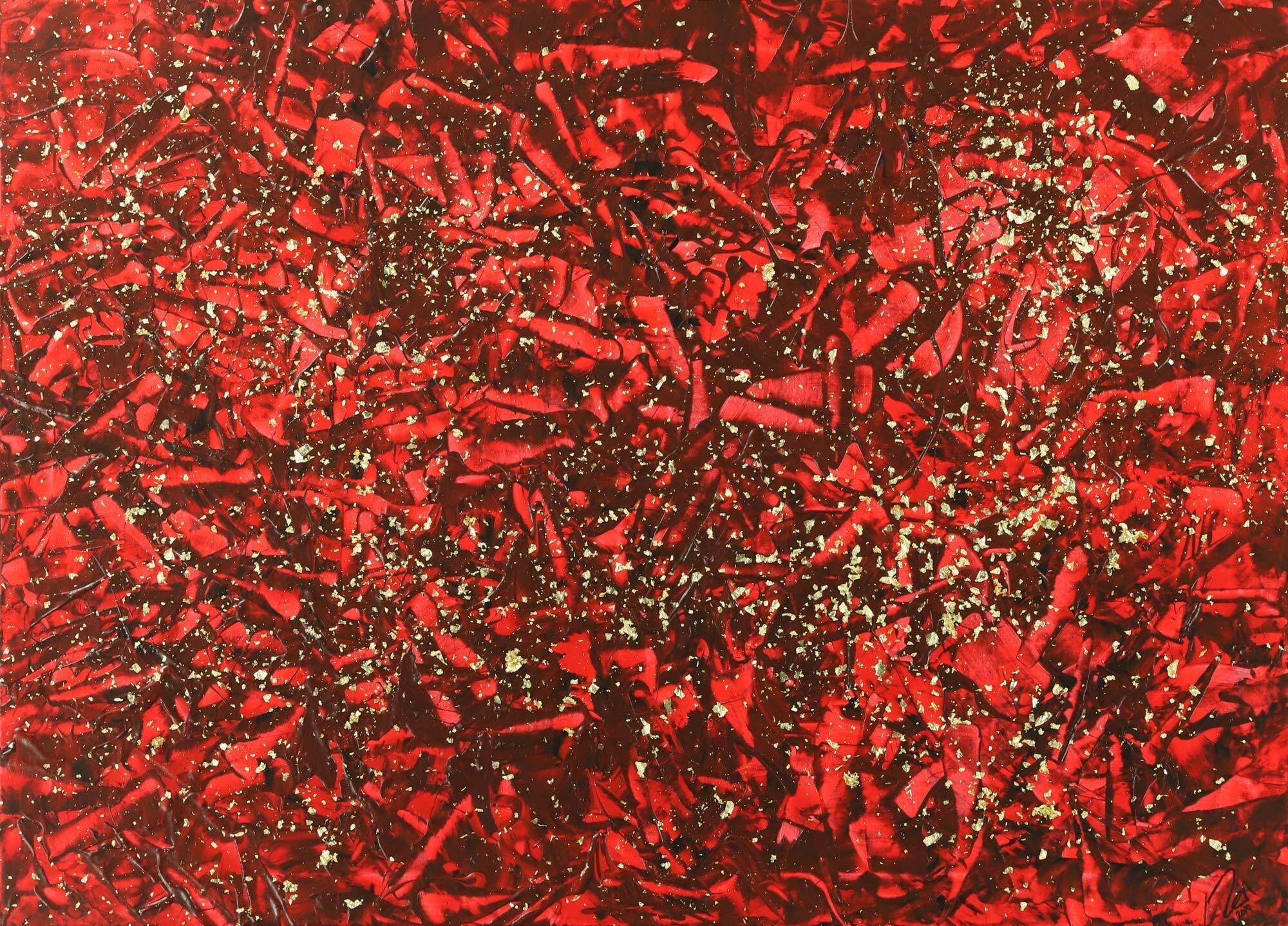 Abstract original No. 1537 by Alex Zerr