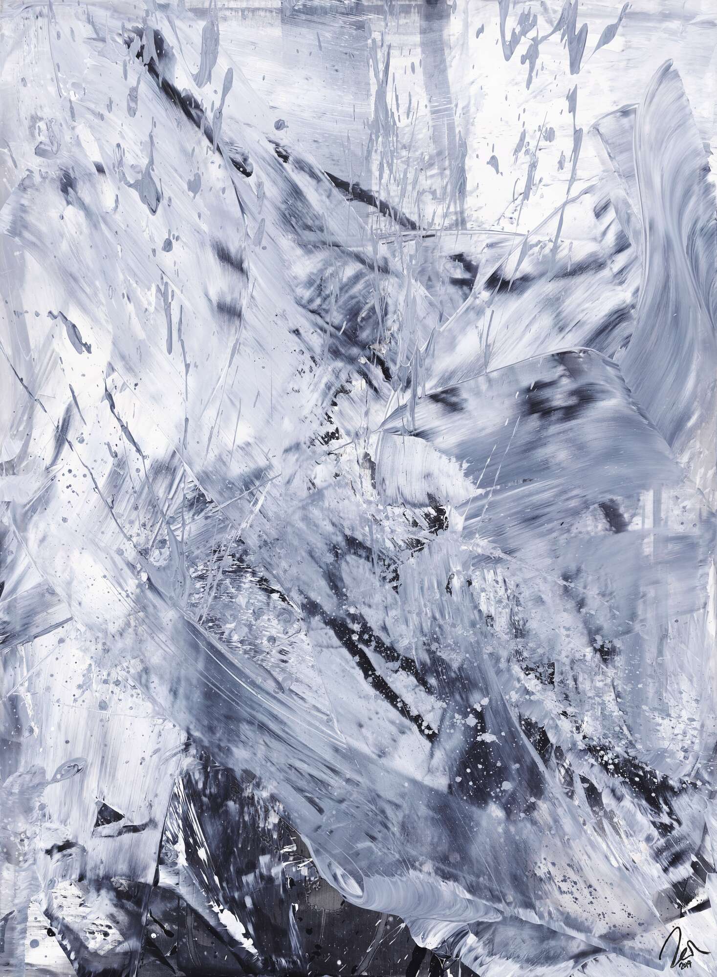 Abstract original No. 1550 by Alex Zerr