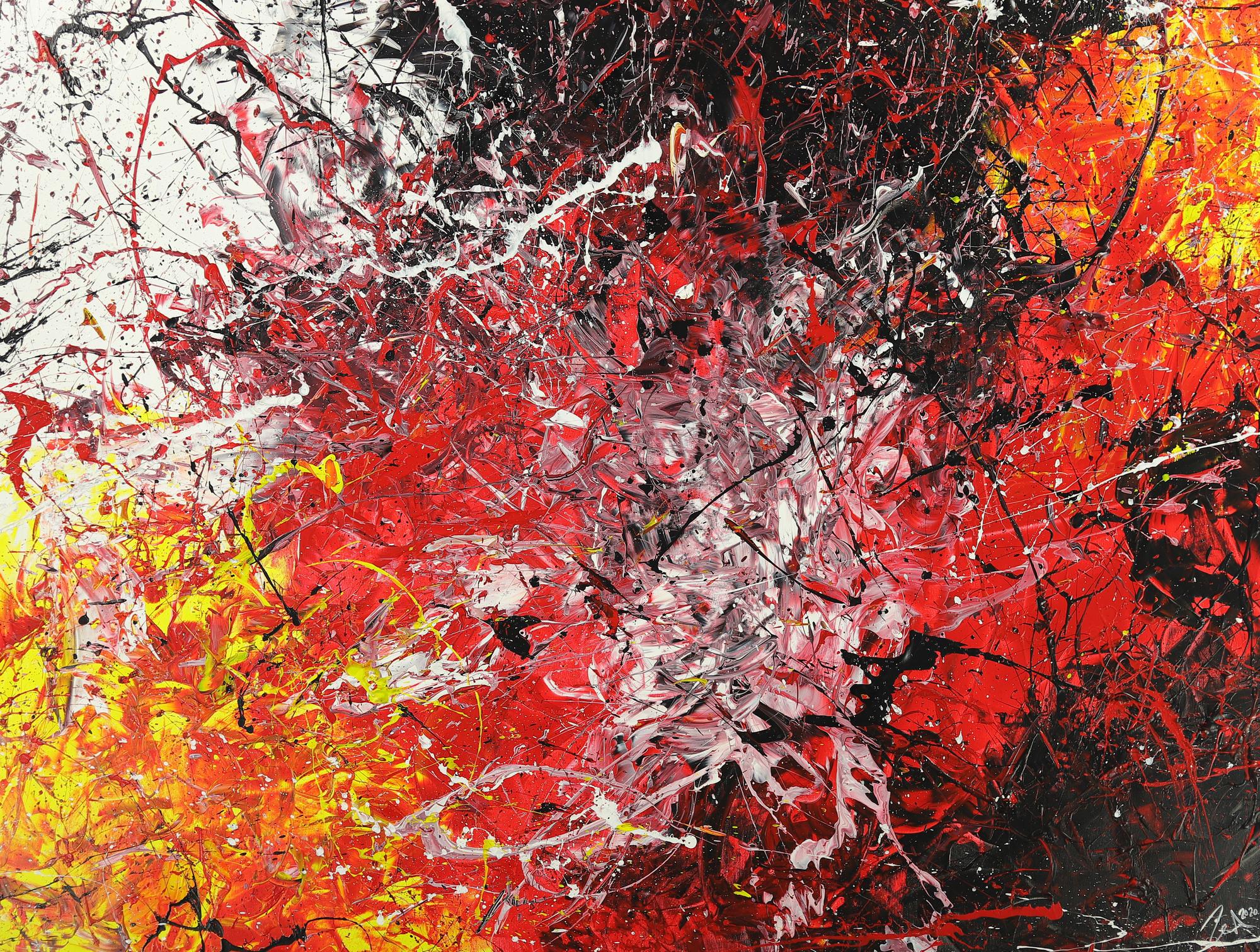 Abstract original No. 1629 by Alex Zerr